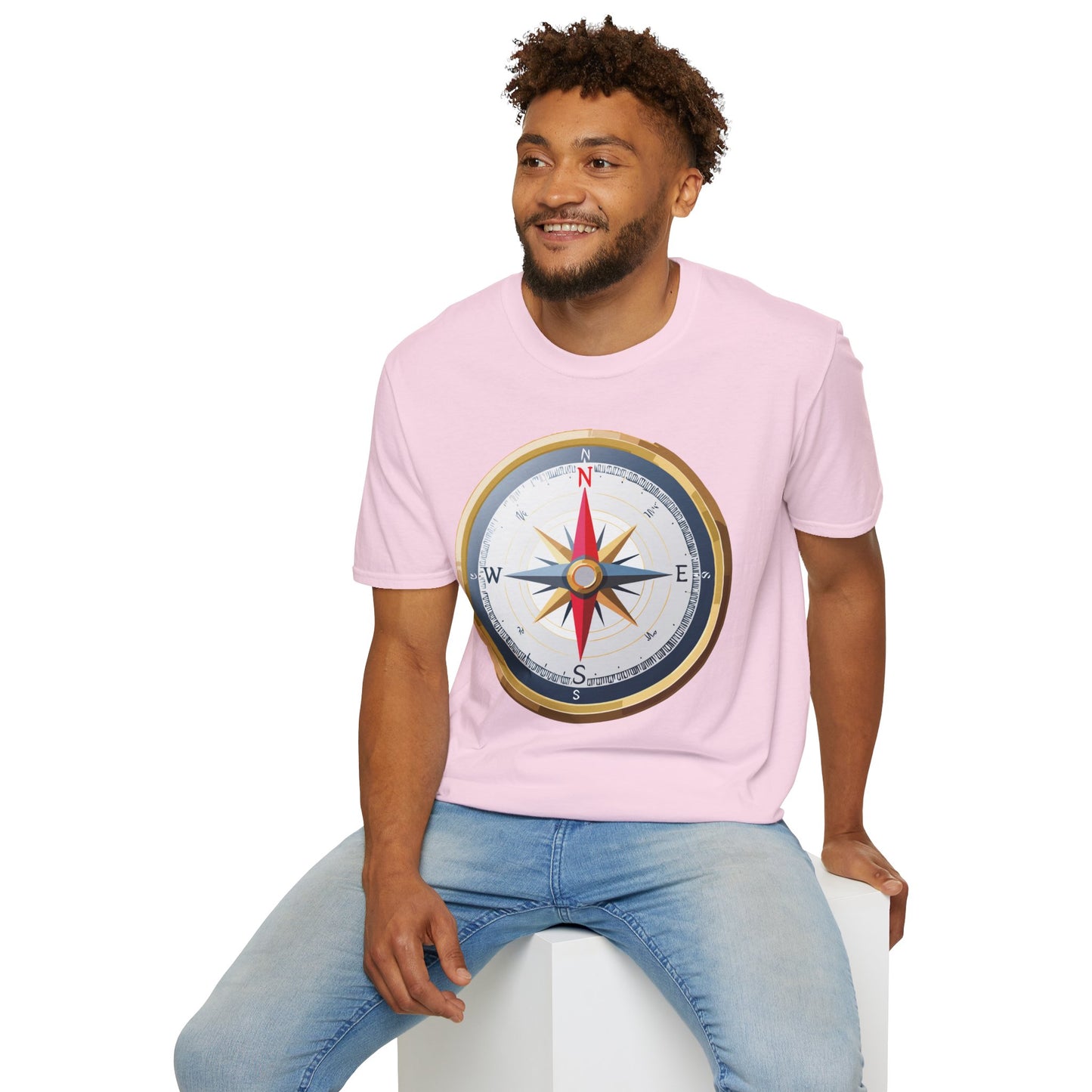 Compass T Shirt, Compass Shirt, Shirt with Compass, Navigator Shirt