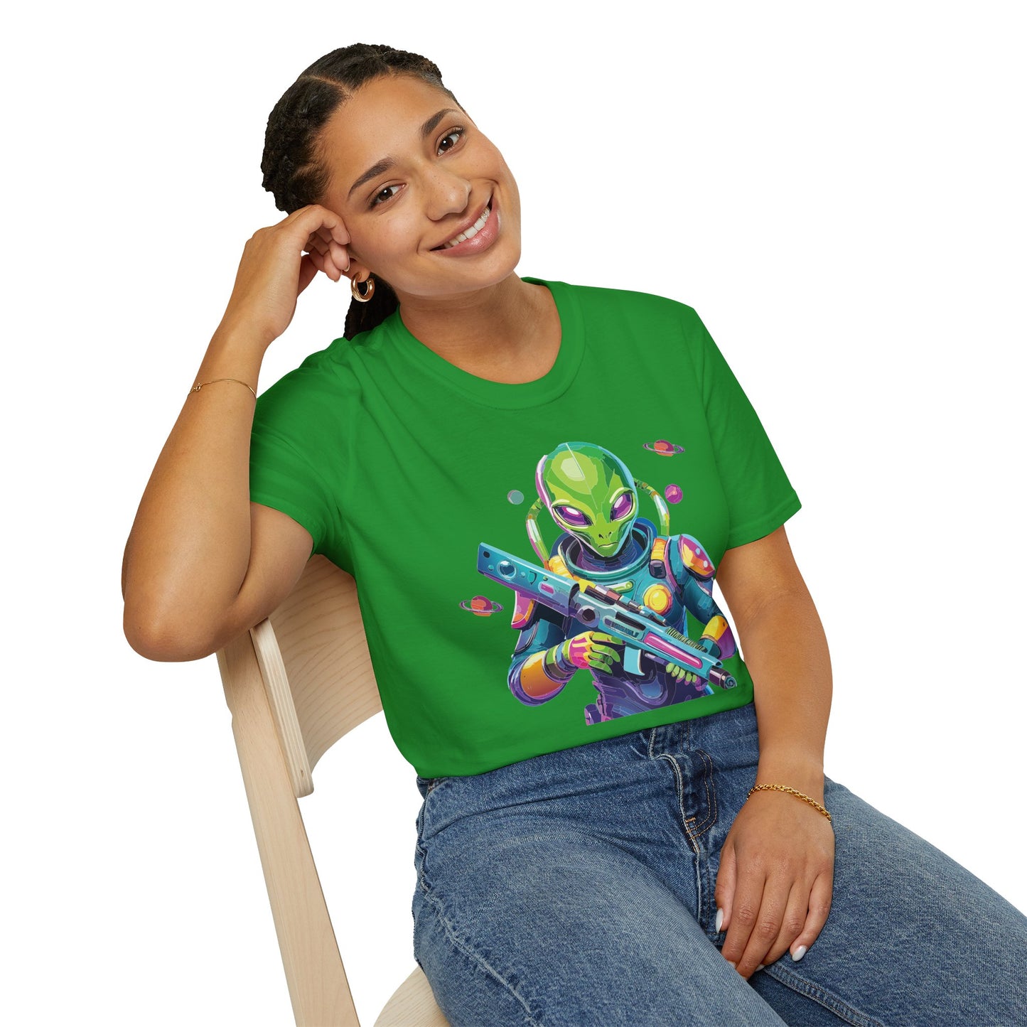 Alien T Shirt, Cosmos Shirt, Shirt with Aliens, Cosmo Shirts