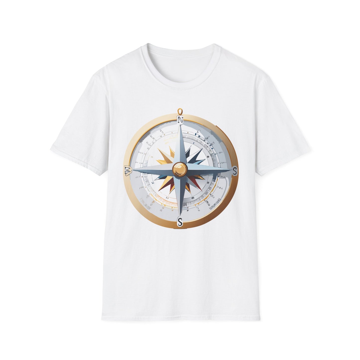 Compass T Shirt, Compass Shirt, Shirt with Compass, Navigator Shirt