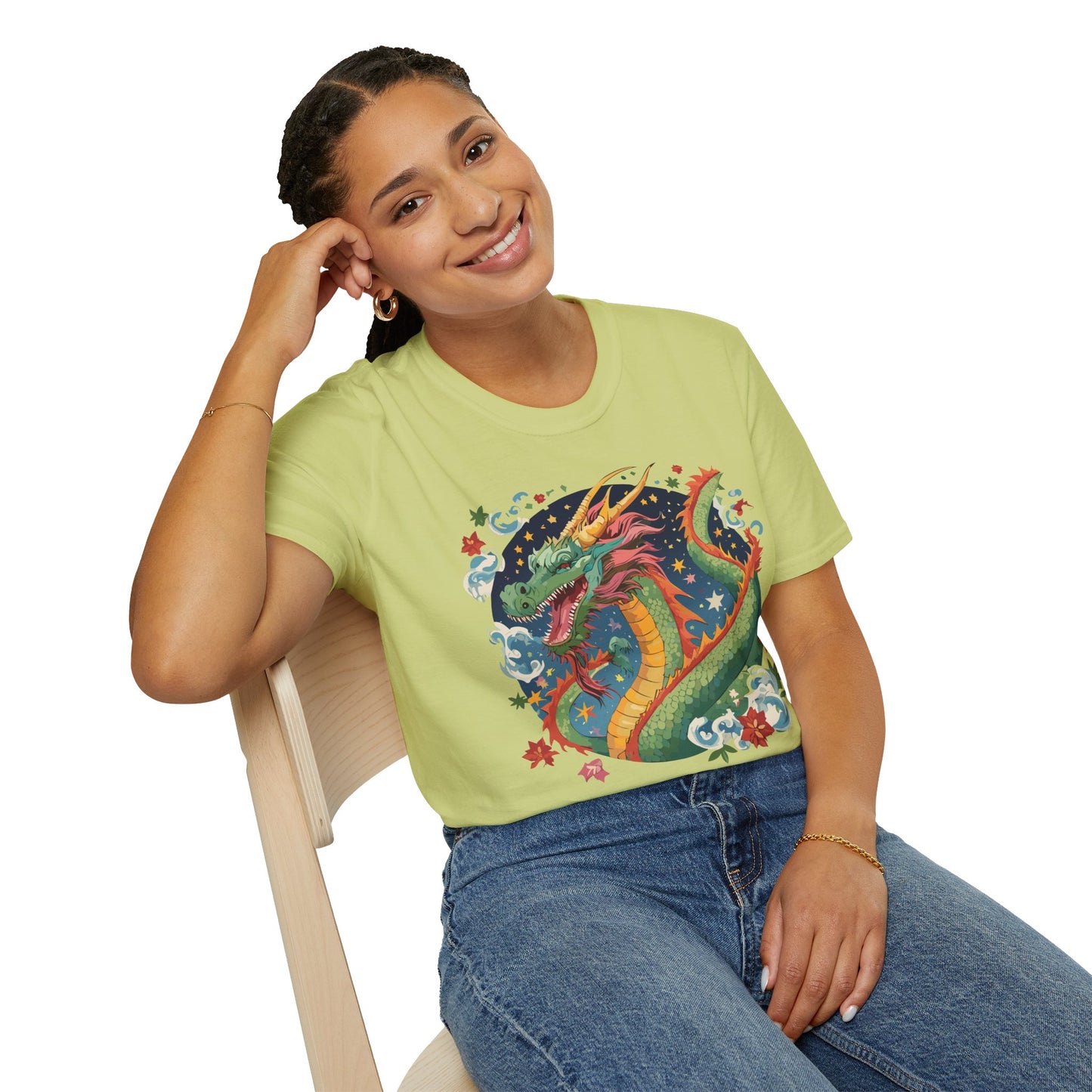 Dragon T Shirt, Dragon Shirt, Shirt with Animals, Animal Shirt