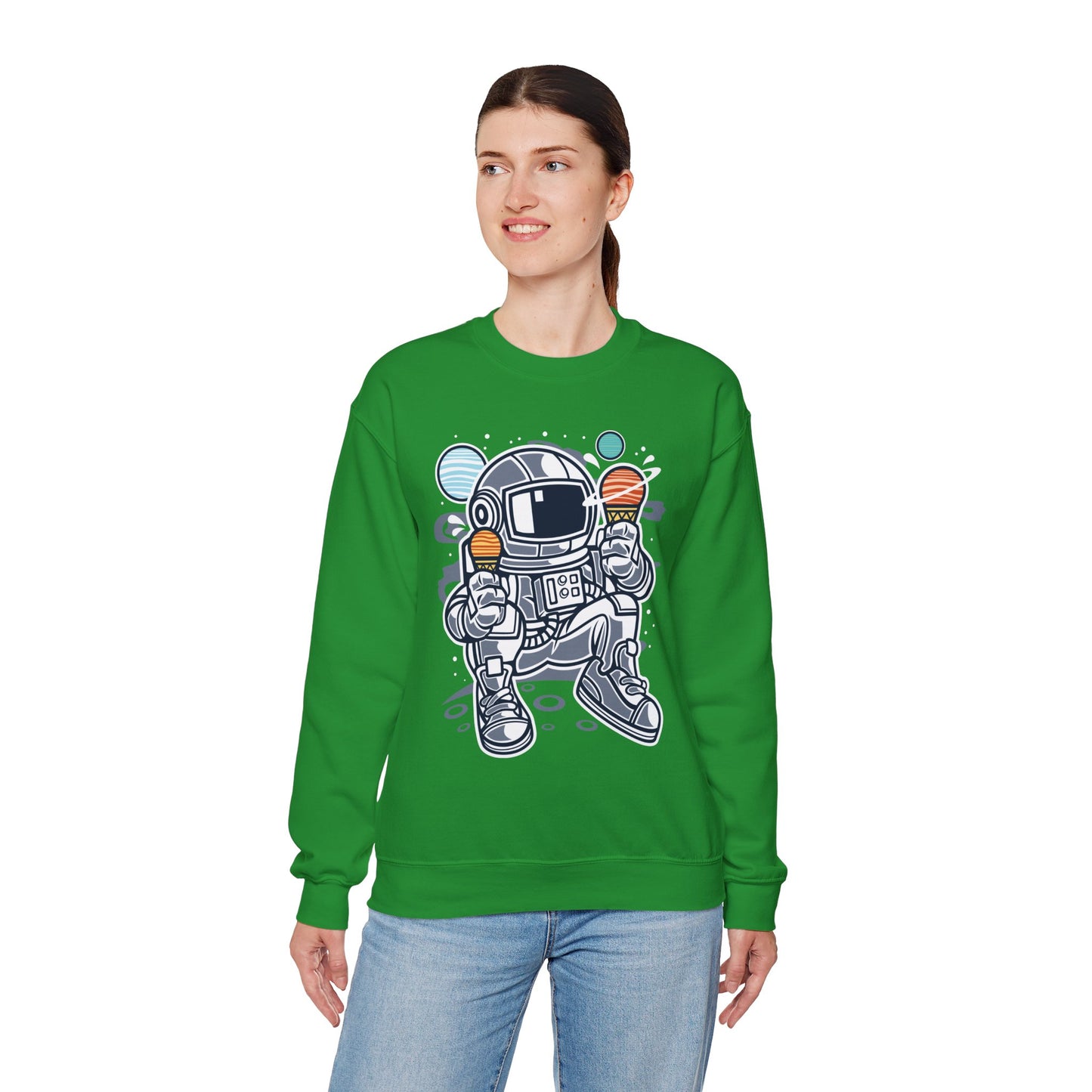 Space Shuttle Sweatshirt, Cosmic Sweatshirt, Astronaut Sweatshirt, Space Cosmic Sweatshirt