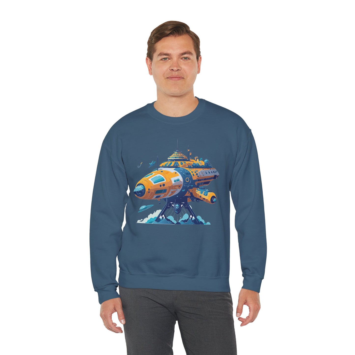 Space Shuttle Sweatshirt, Cosmic Sweatshirt, Astronaut Sweatshirt, Space Cosmic Sweatshirt