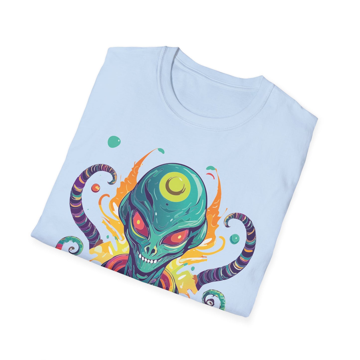 Alien T Shirt, Cosmos Shirt, Shirt with Aliens, Cosmo Shirts
