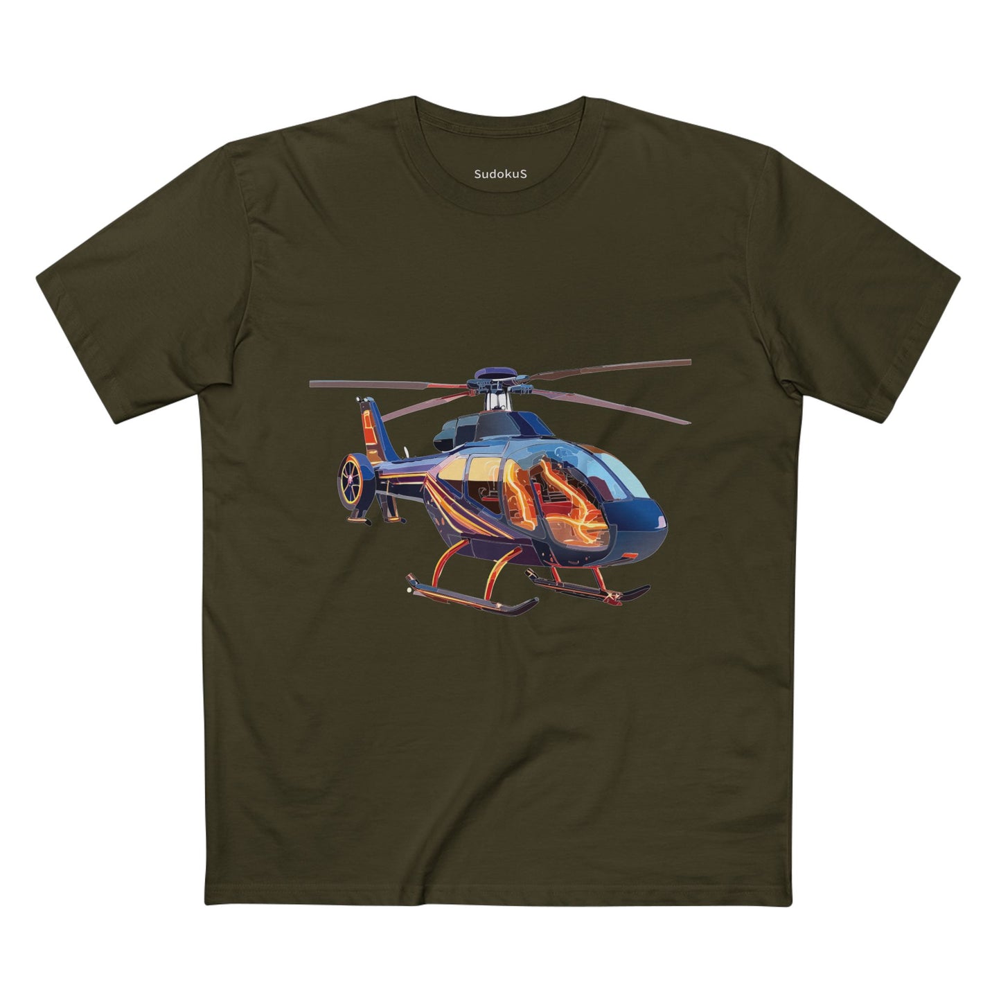 Helicopter Shirt, Chopper Shirt - SudokuS