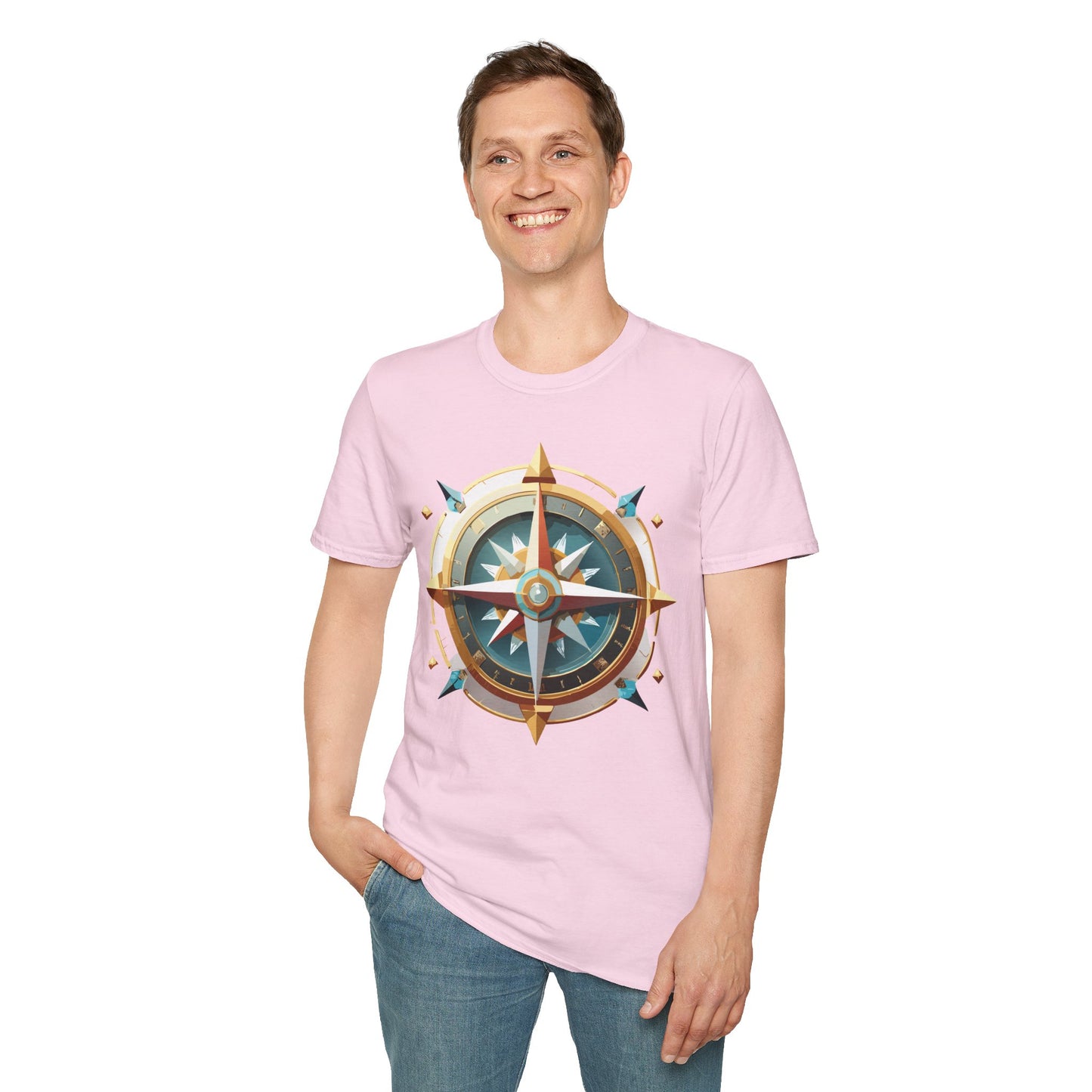Compass T Shirt, Compass Shirt, Shirt with Compass, Navigator Shirt