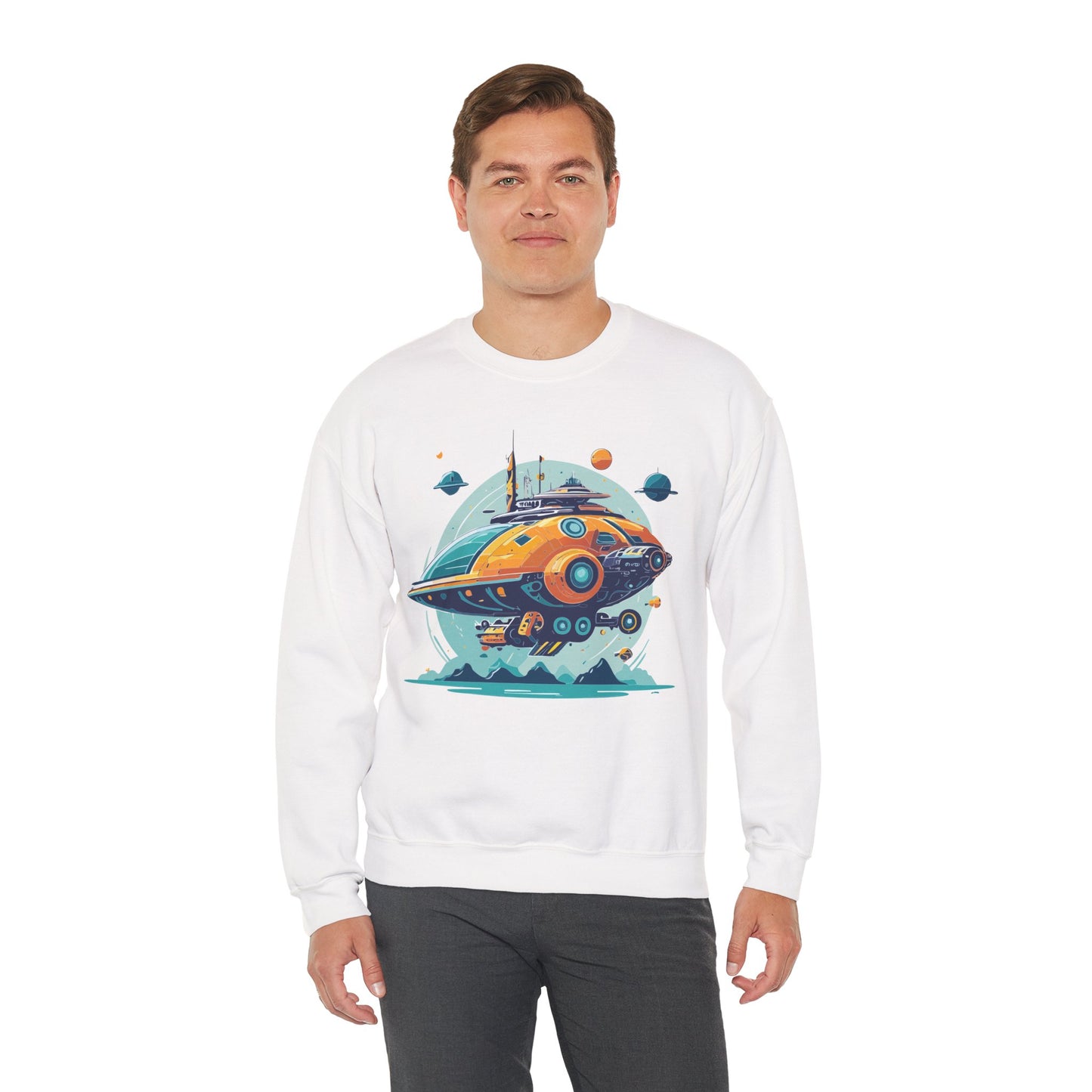 Space Shuttle Sweatshirt, Cosmic Sweatshirt, Astronaut Sweatshirt, Space Cosmic Sweatshirt