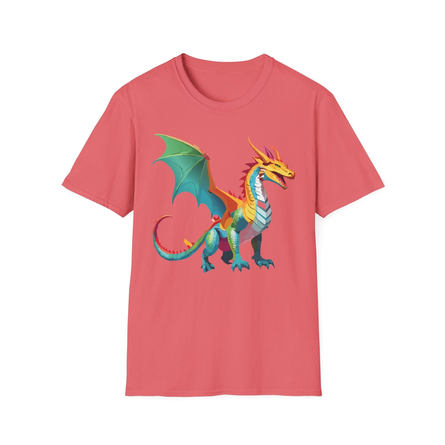 Dragon T Shirt, Dragon Shirt, Shirt with Animals, Animal Shirt