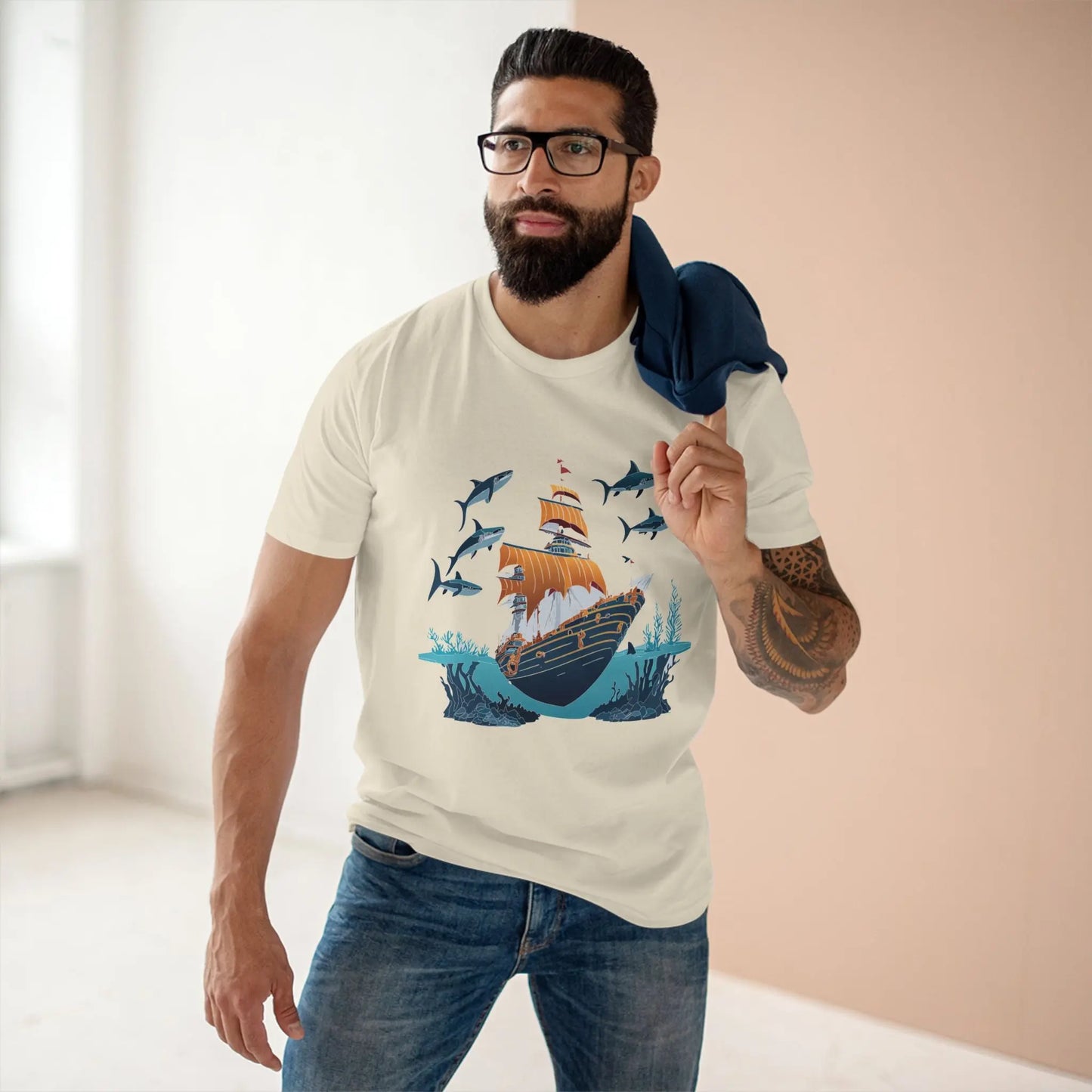 Ocean Coast Shirts, Ocean Shirt - SudokuS