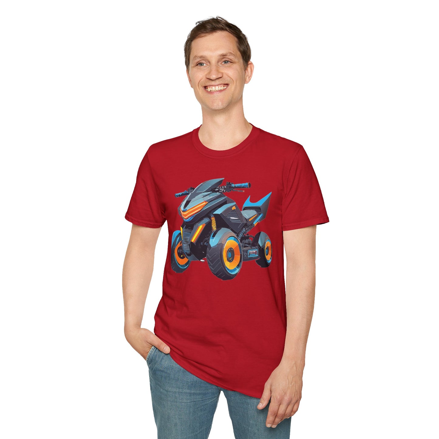 Bike T Shirt, Moto Shirt, Shirt with Motorcycle, MTB T Shirts