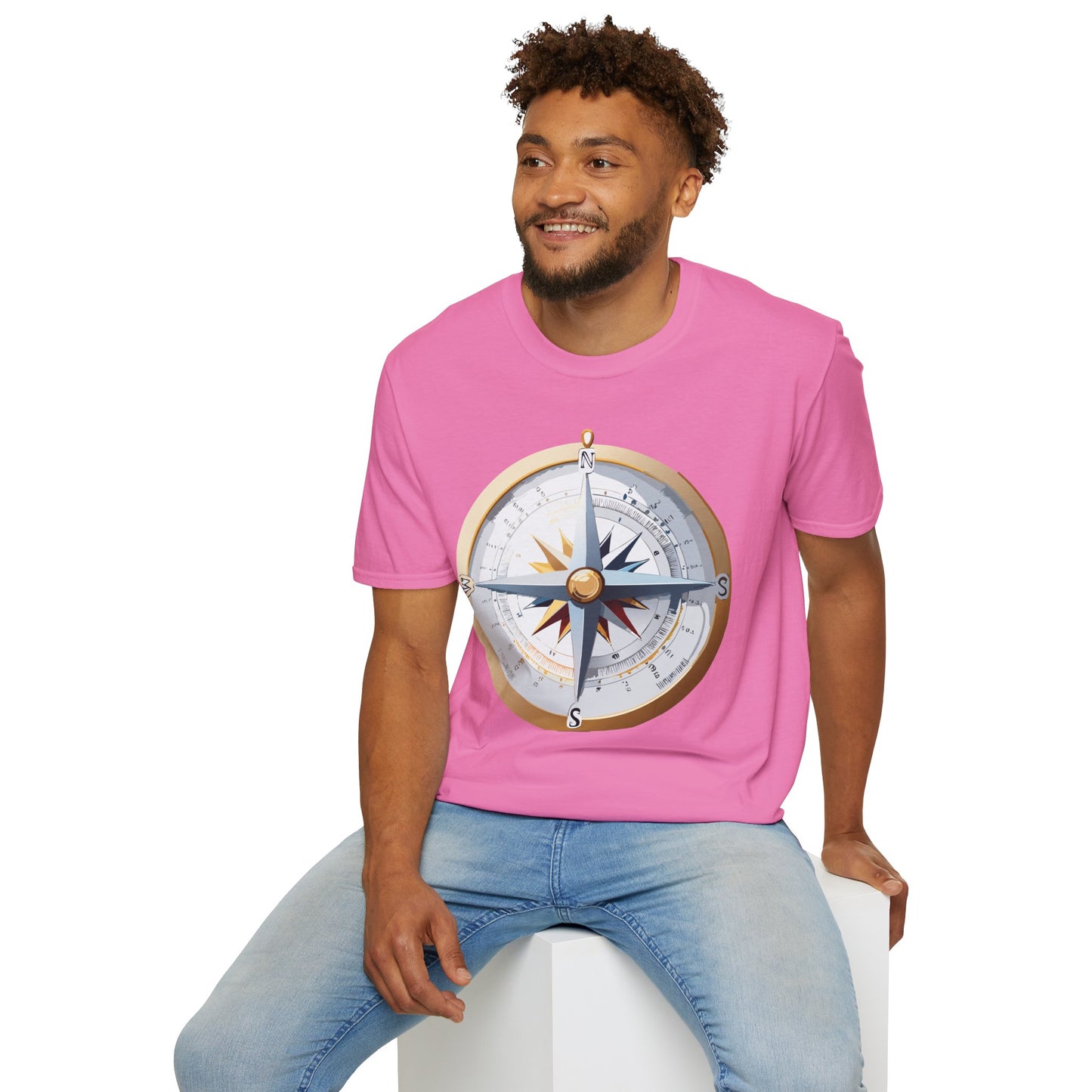 Compass T Shirt, Compass Shirt, Shirt with Compass, Navigator Shirt