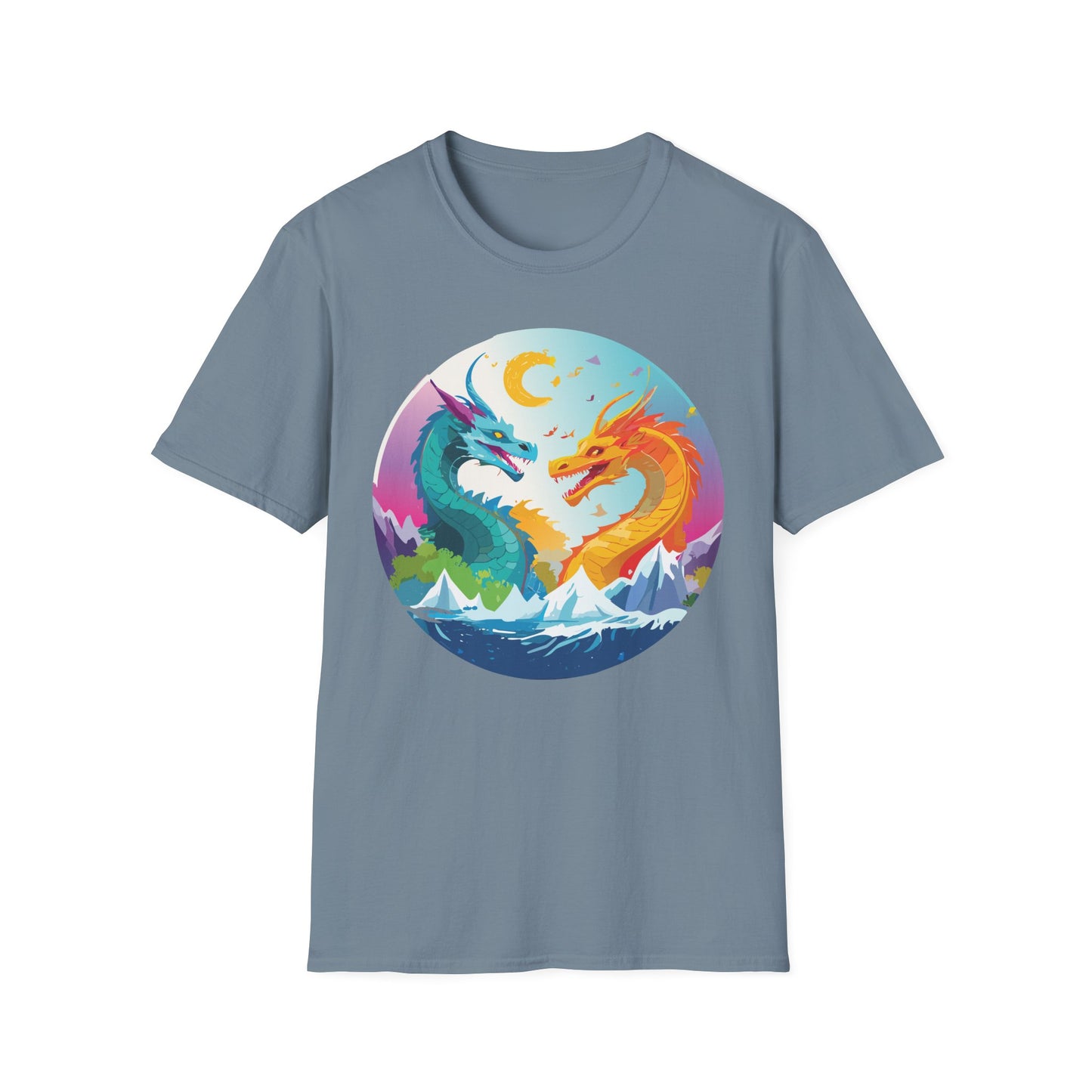 Dragon T Shirt, Dragon Shirt, Shirt with Animals, Animal Shirt