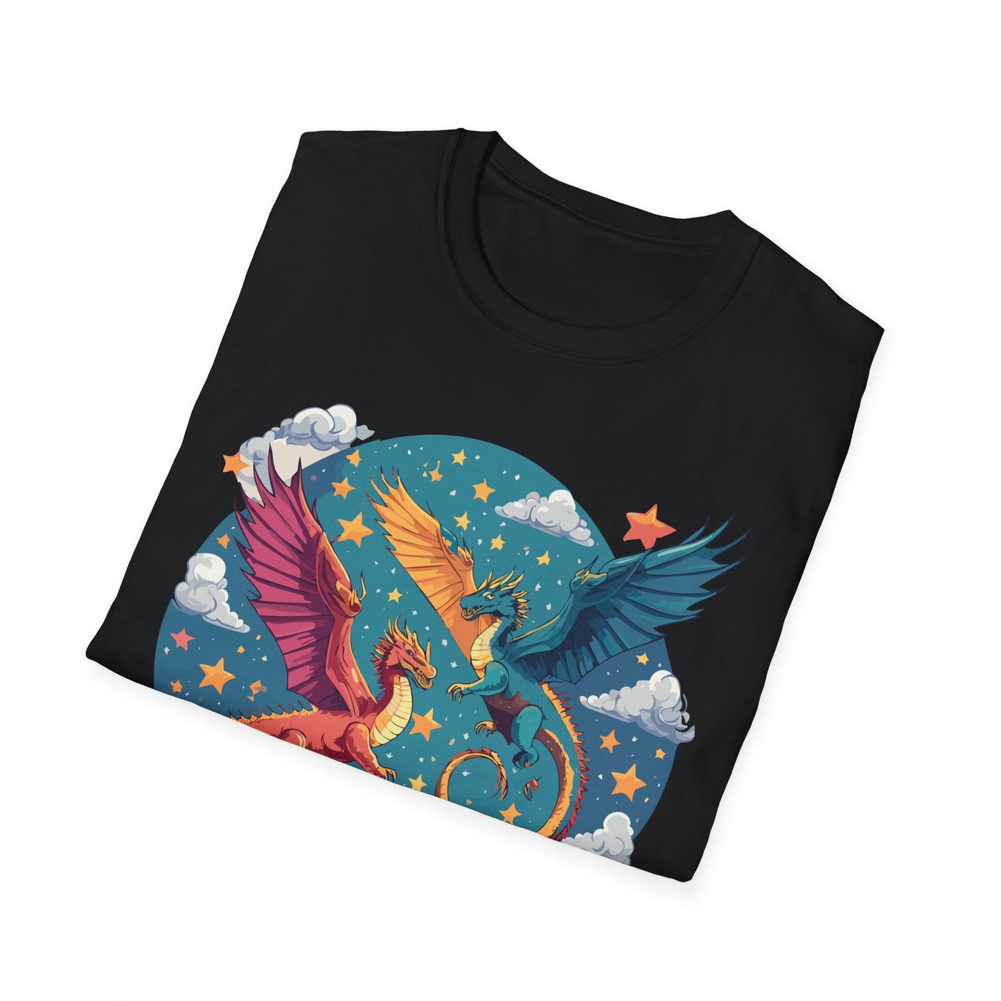Dragon T Shirt, Dragon Shirt, Shirt with Animals, Animal Shirt