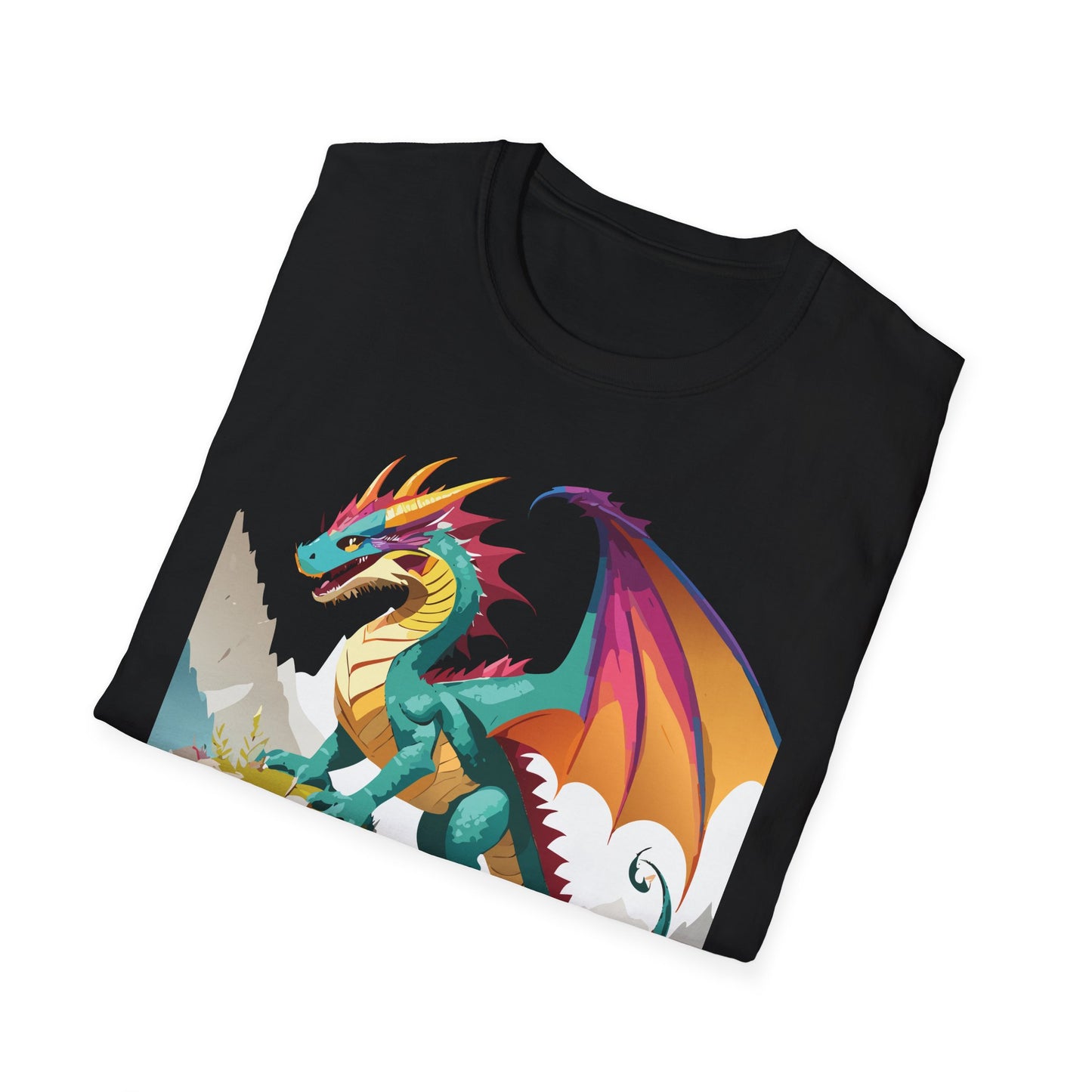 Dragon T Shirt, Dragon Shirt, Shirt with Animals, Animal Shirt