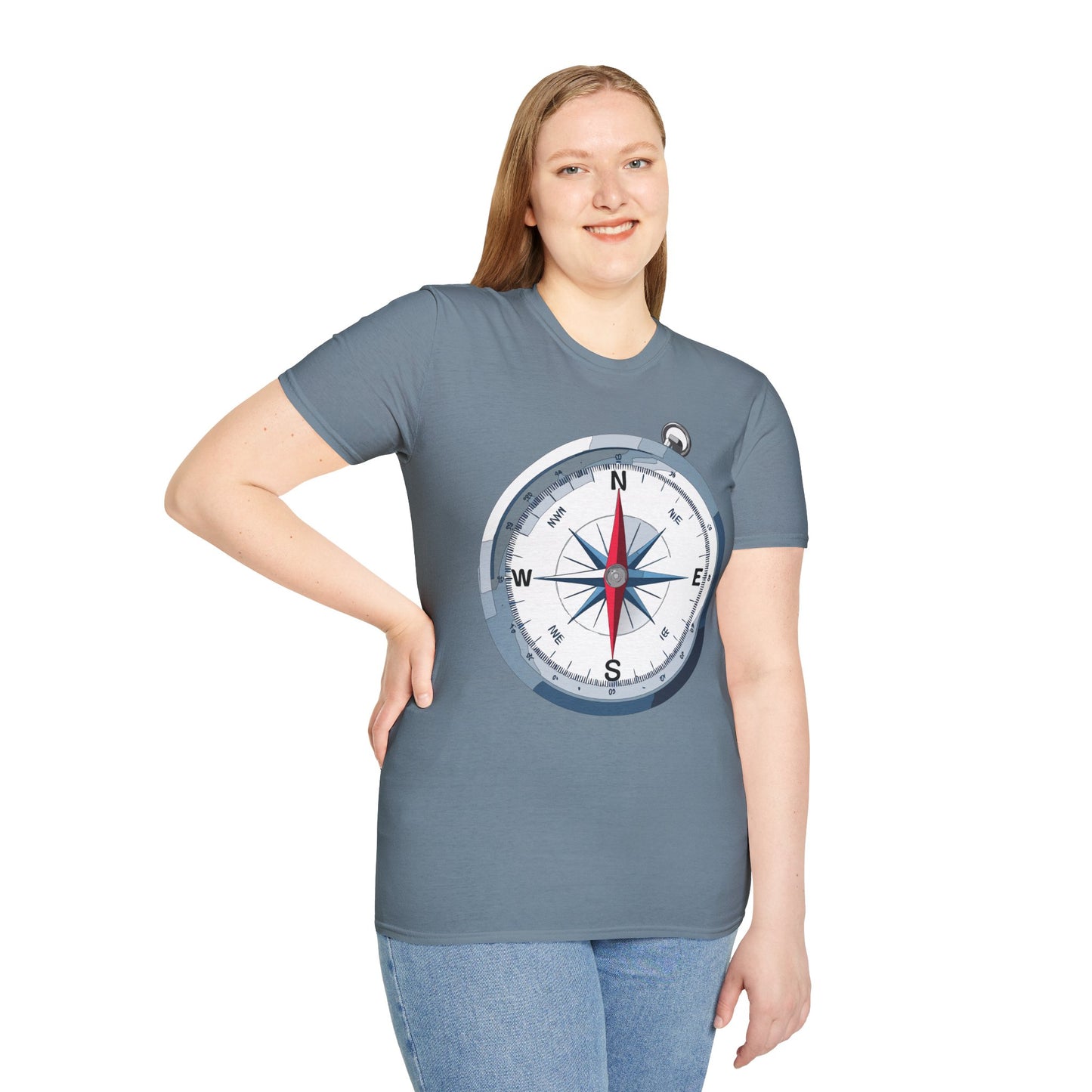 Compass T Shirt, Compass Shirt, Shirt with Compass, Navigator Shirt