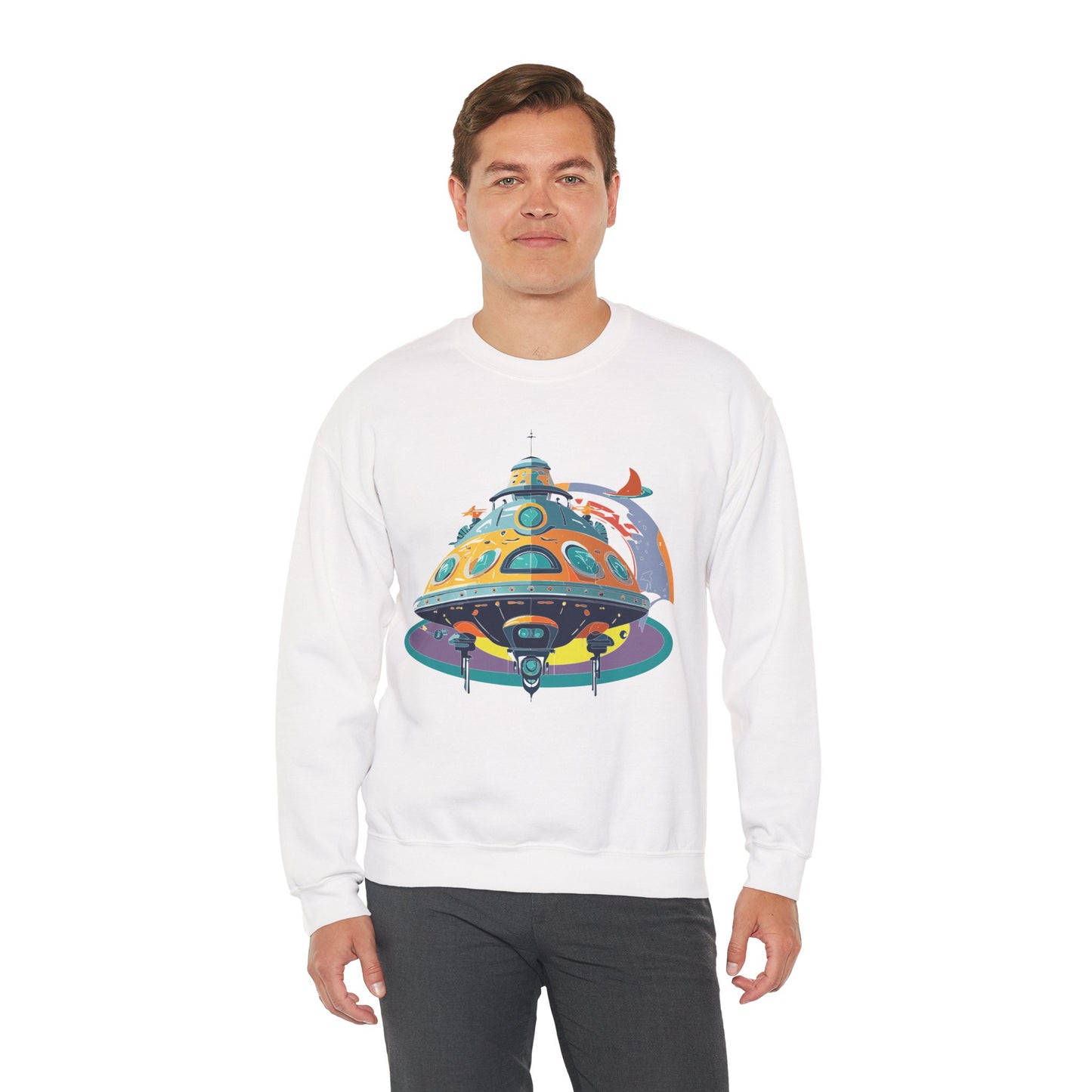 Space Shuttle Sweatshirt, Cosmic Sweatshirt, Astronaut Sweatshirt, Space Cosmic Sweatshirt