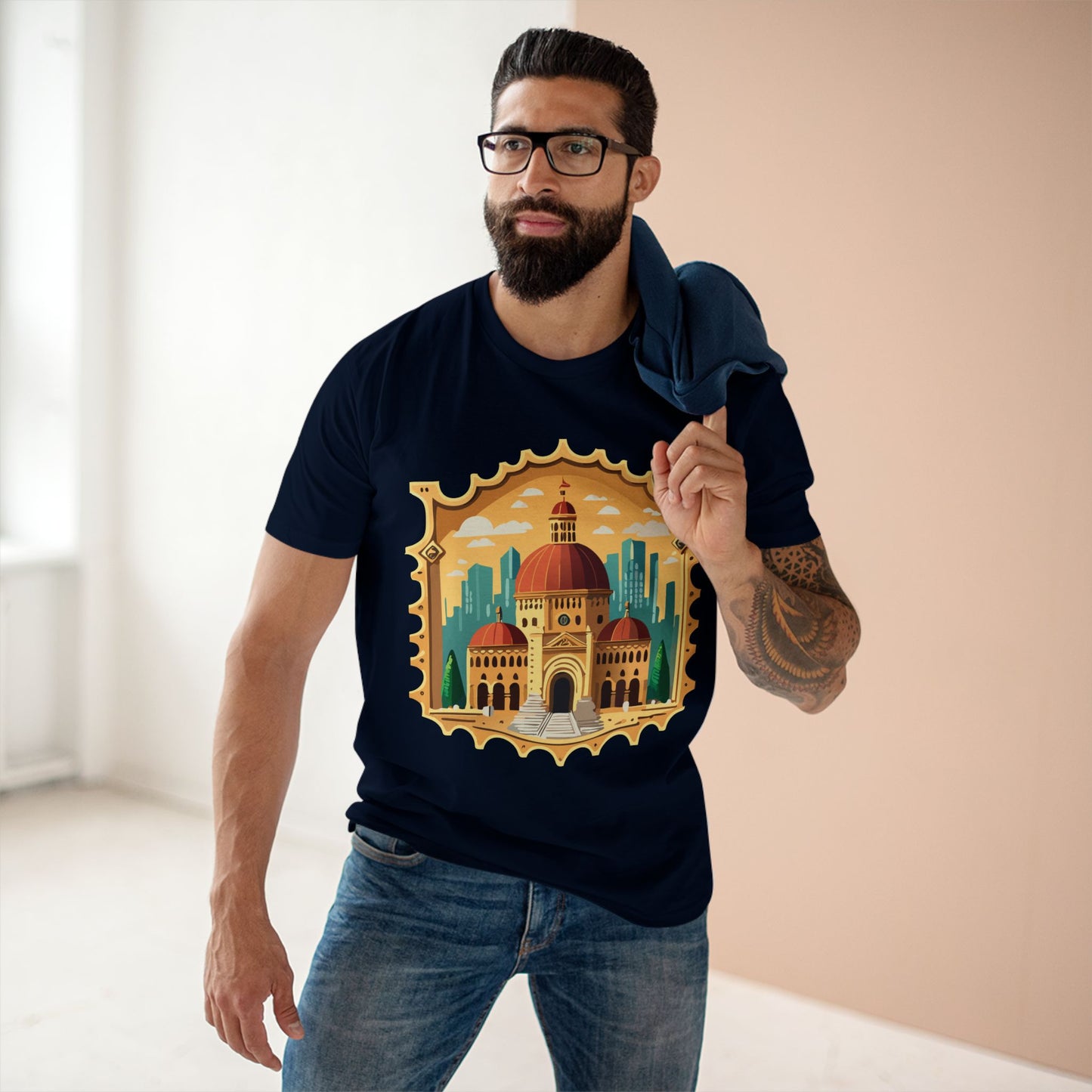 Stamp Shirt, Postage Stamp Shirt