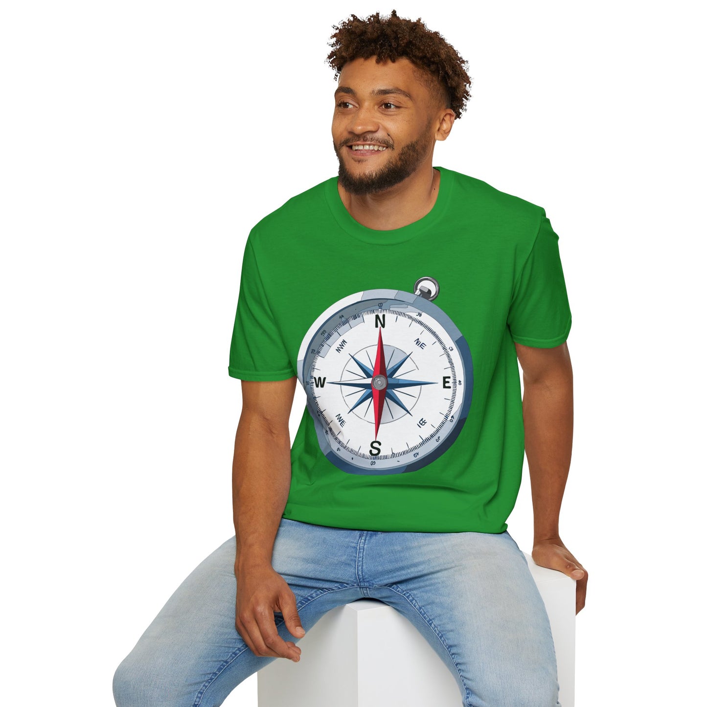 Compass T Shirt, Compass Shirt, Shirt with Compass, Navigator Shirt
