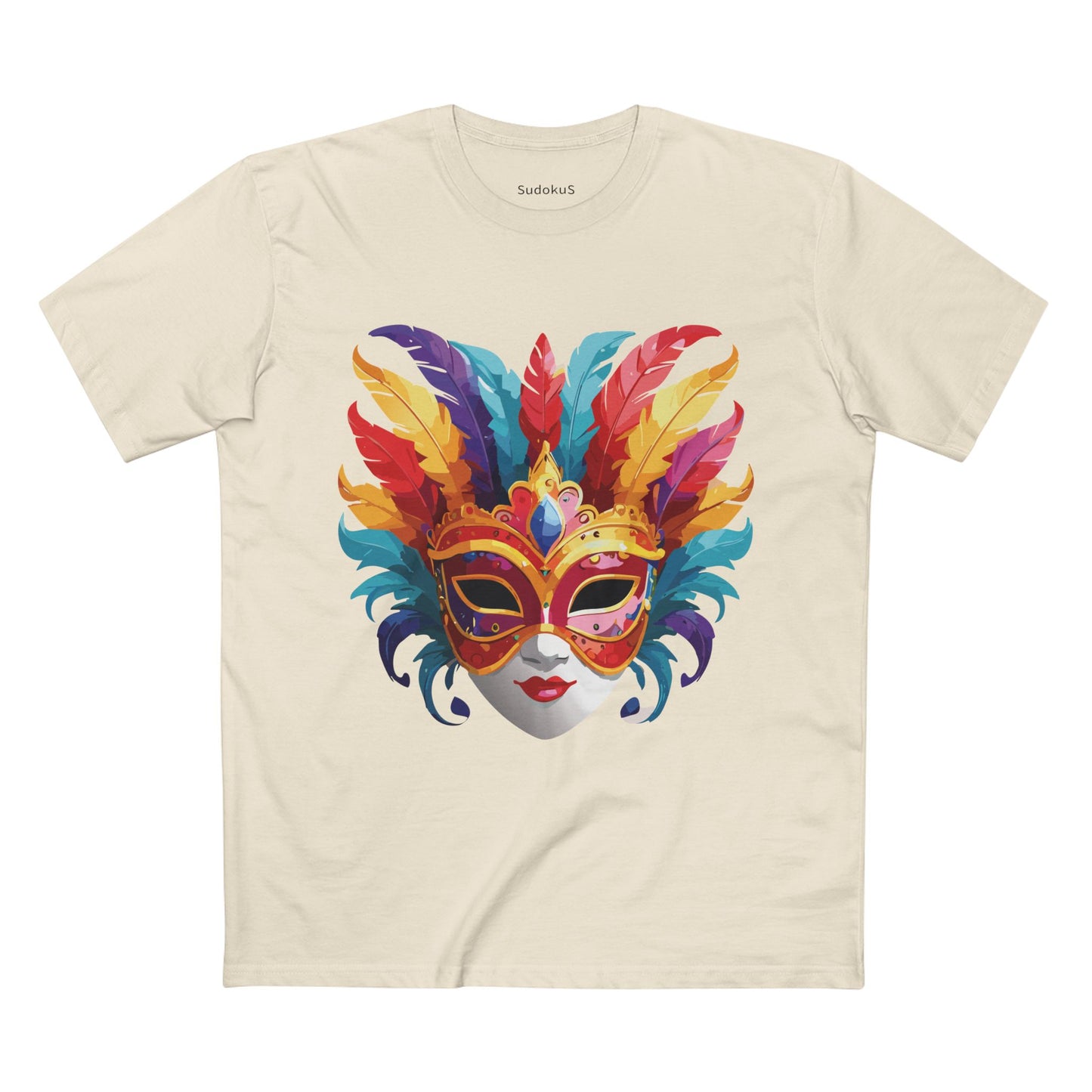 Mask Shirt, Shirt with Face - SudokuS