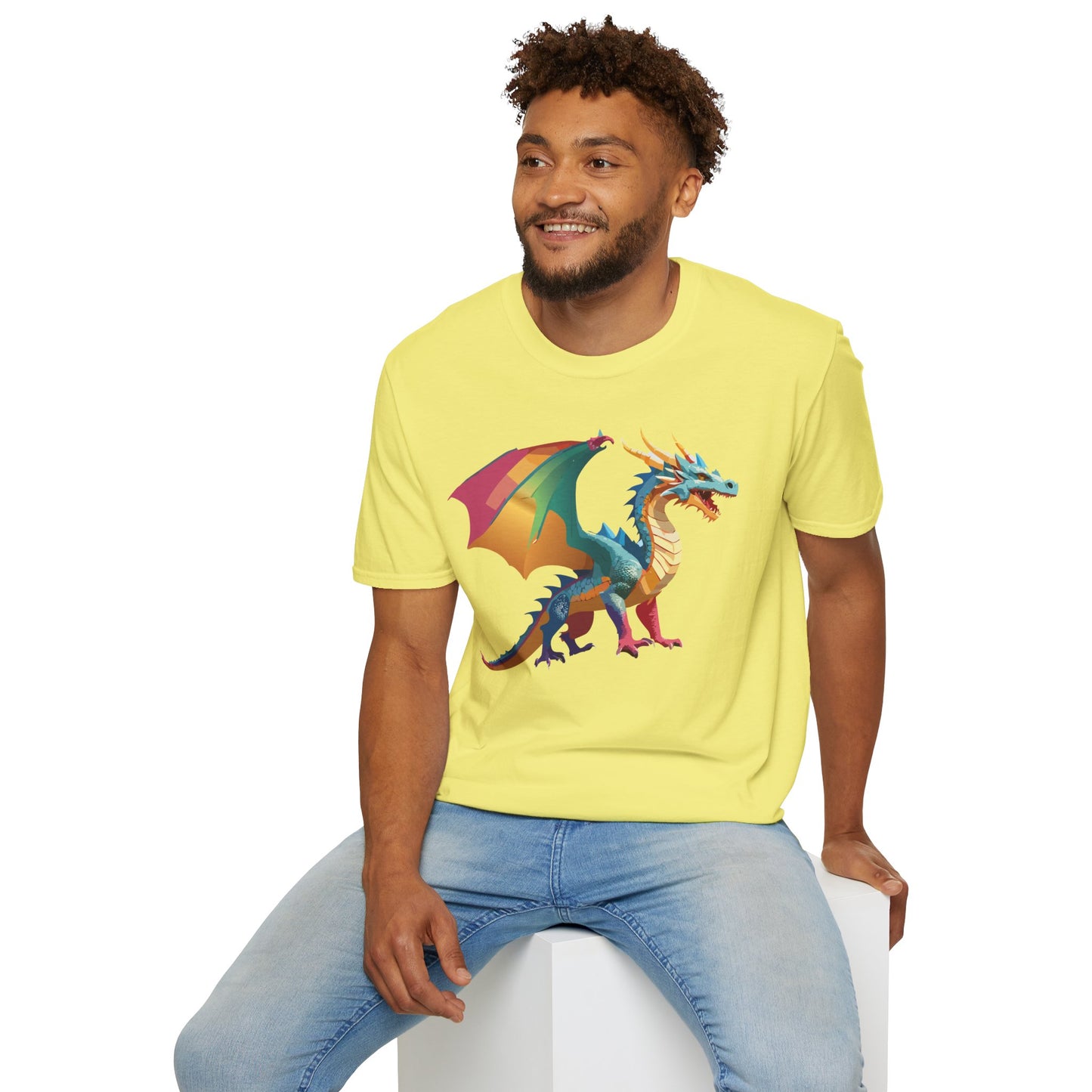 Dragon T Shirt, Dragon Shirt, Shirt with Animals, Animal Shirt