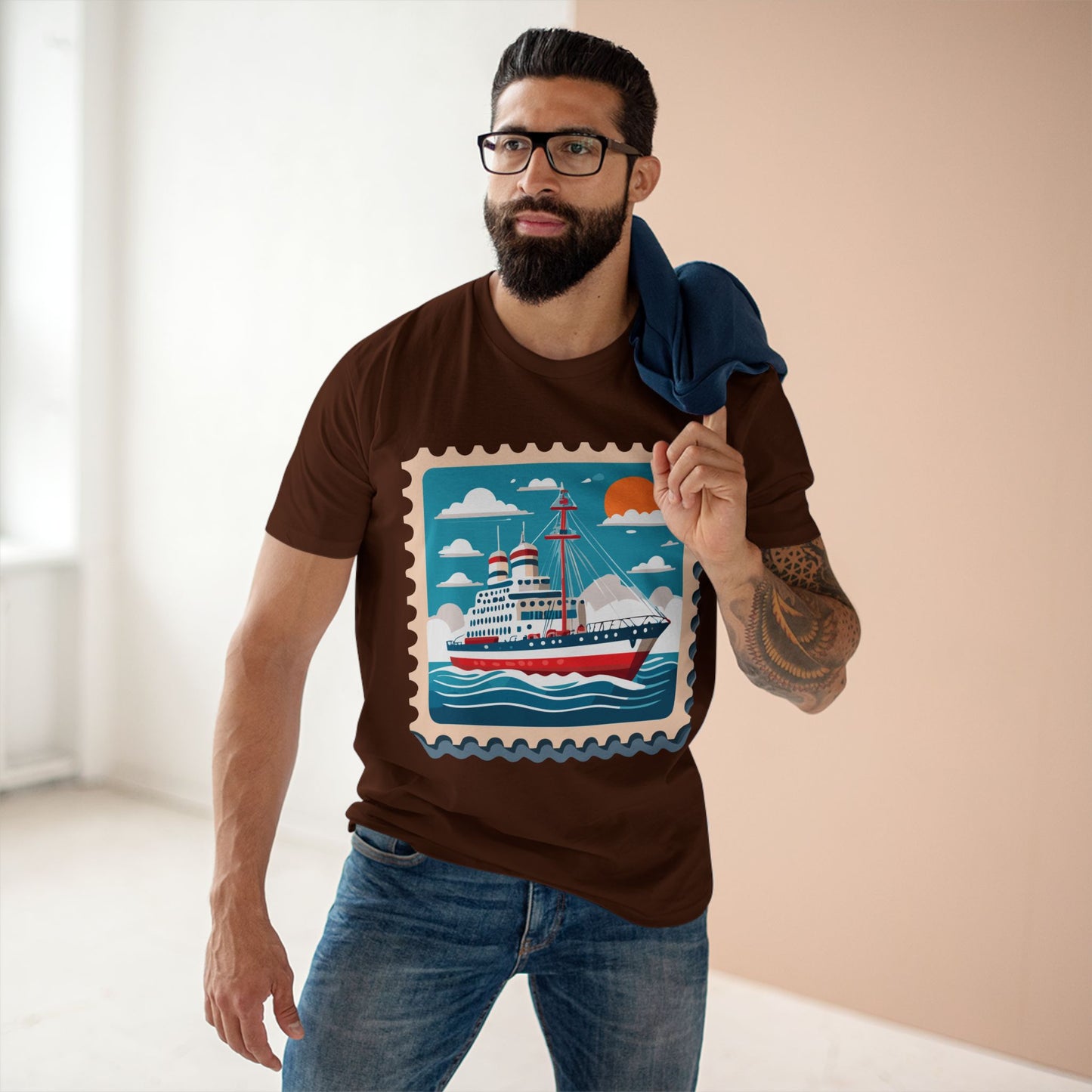 Stamp Shirt, Postage Stamp Shirt