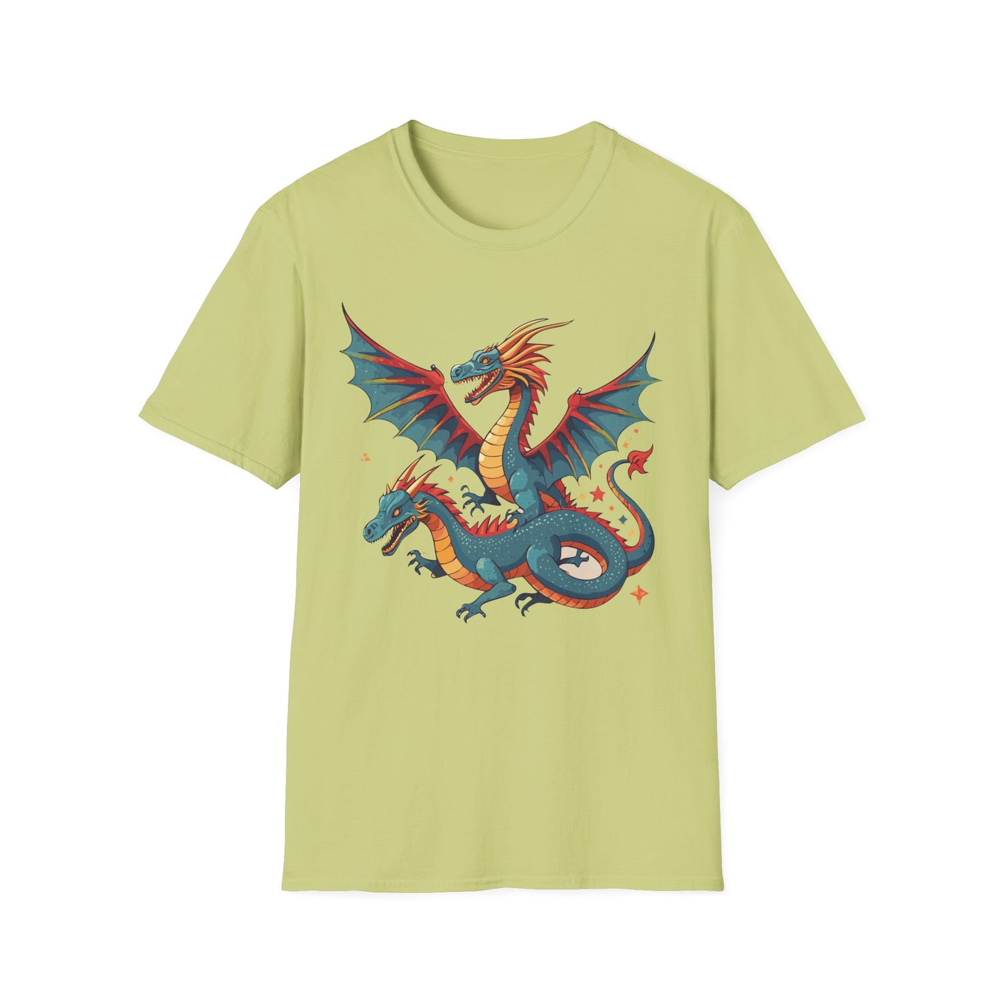 Dragon T Shirt, Dragon Shirt, Shirt with Animals, Animal Shirt