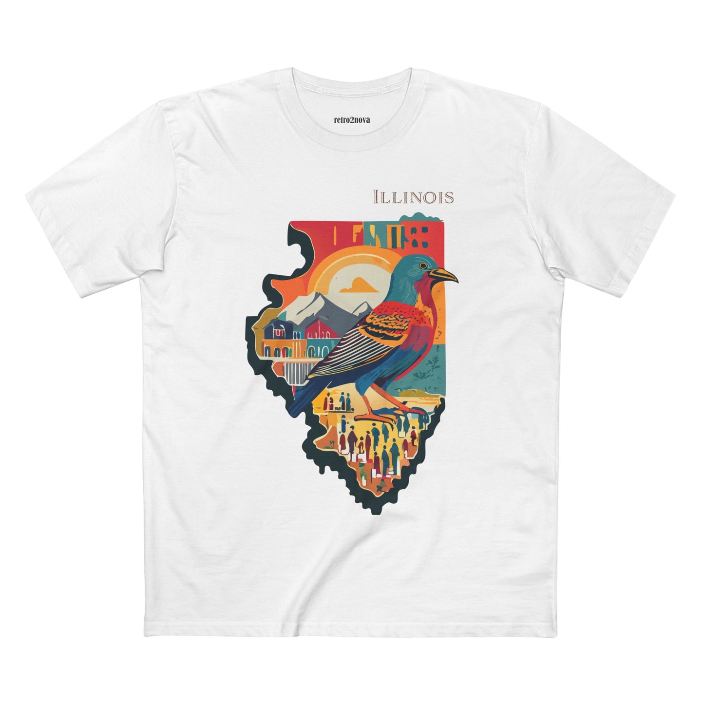 US State Shirts, Illinois Shirt