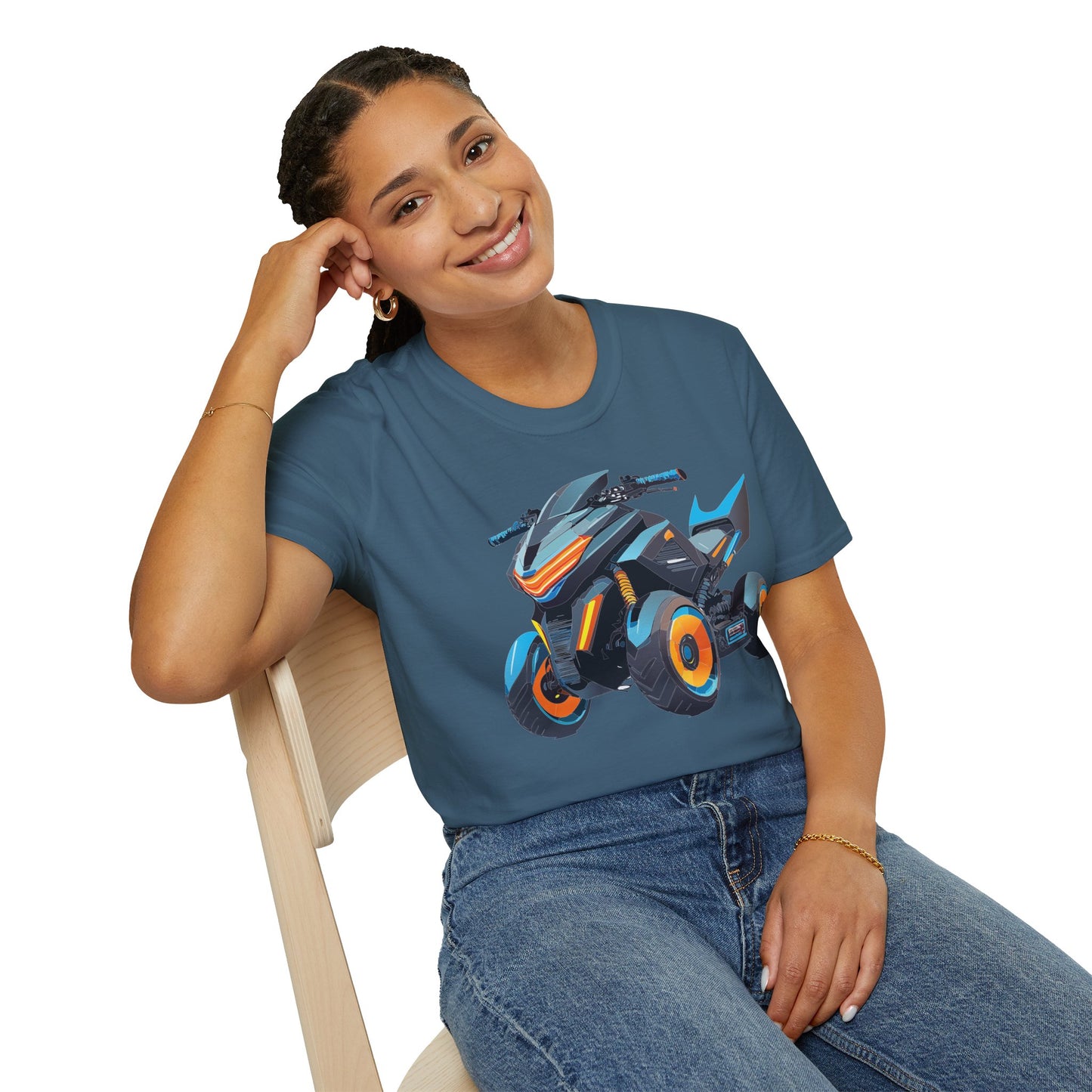 Bike T Shirt, Moto Shirt, Shirt with Motorcycle, MTB T Shirts