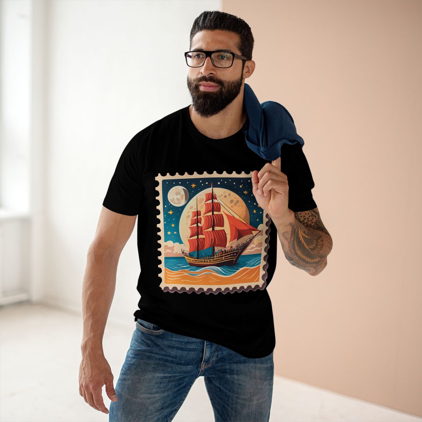 Stamp Shirt, Postage Stamp Shirt