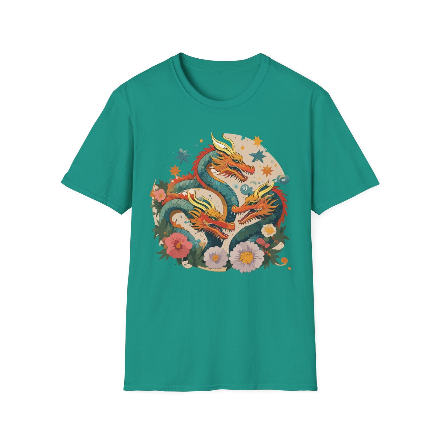 Dragon T Shirt, Dragon Shirt, Shirt with Animals, Animal Shirt