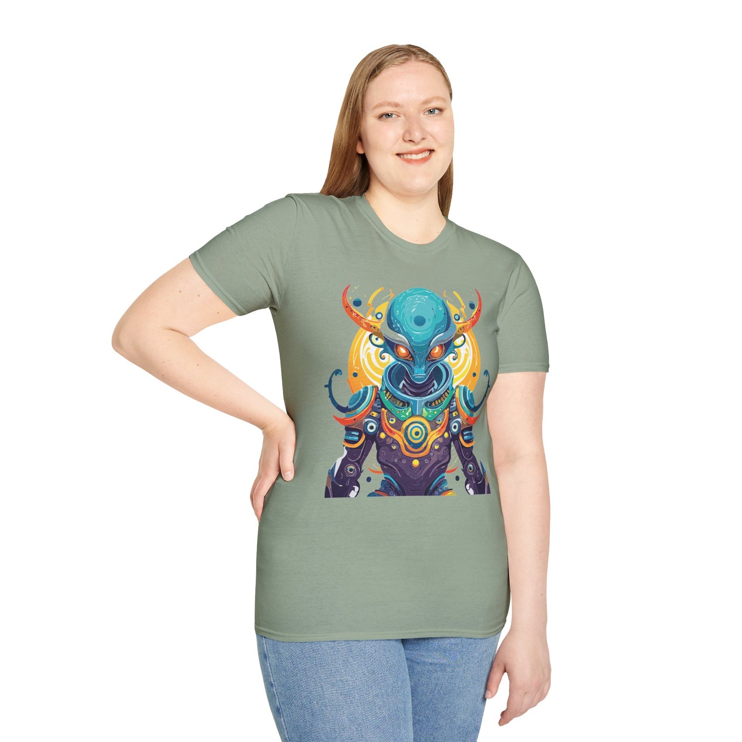 Alien T Shirt, Cosmos Shirt, Shirt with Aliens, Cosmo Shirts