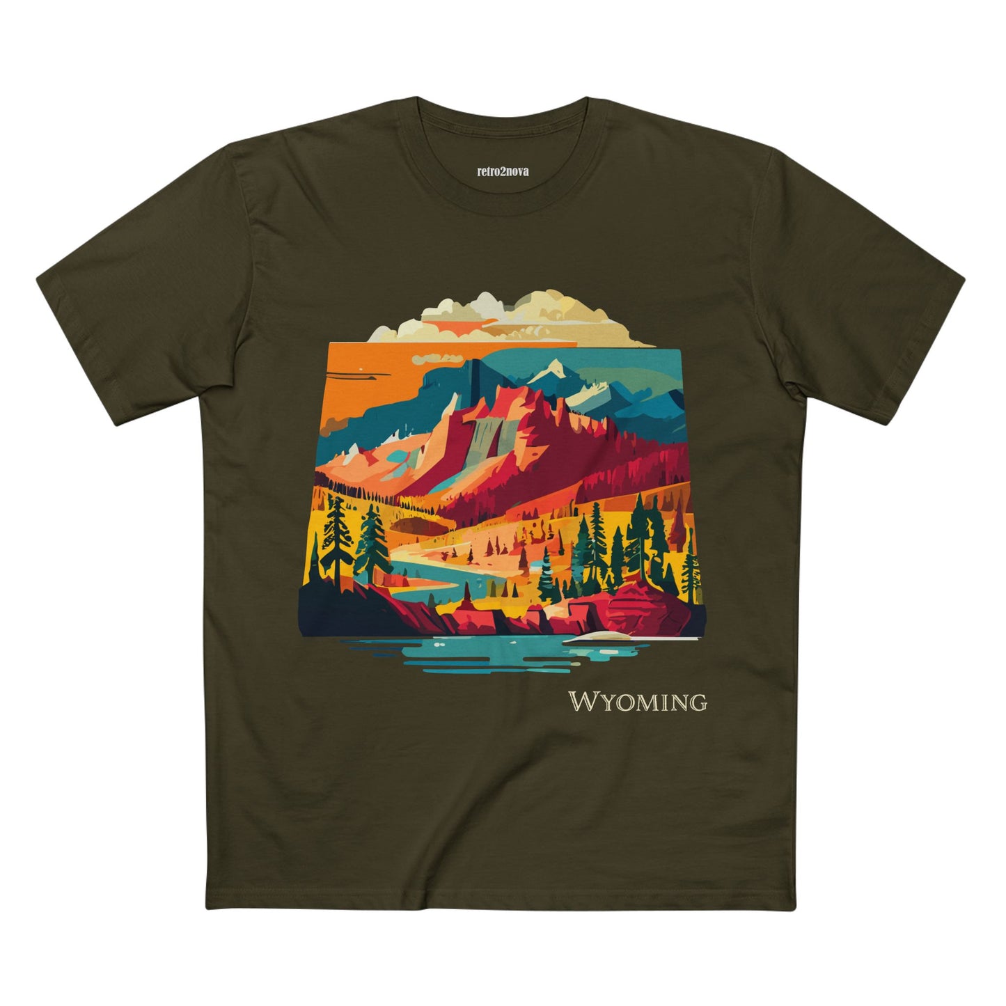 US State Shirts, Wyoming Shirt