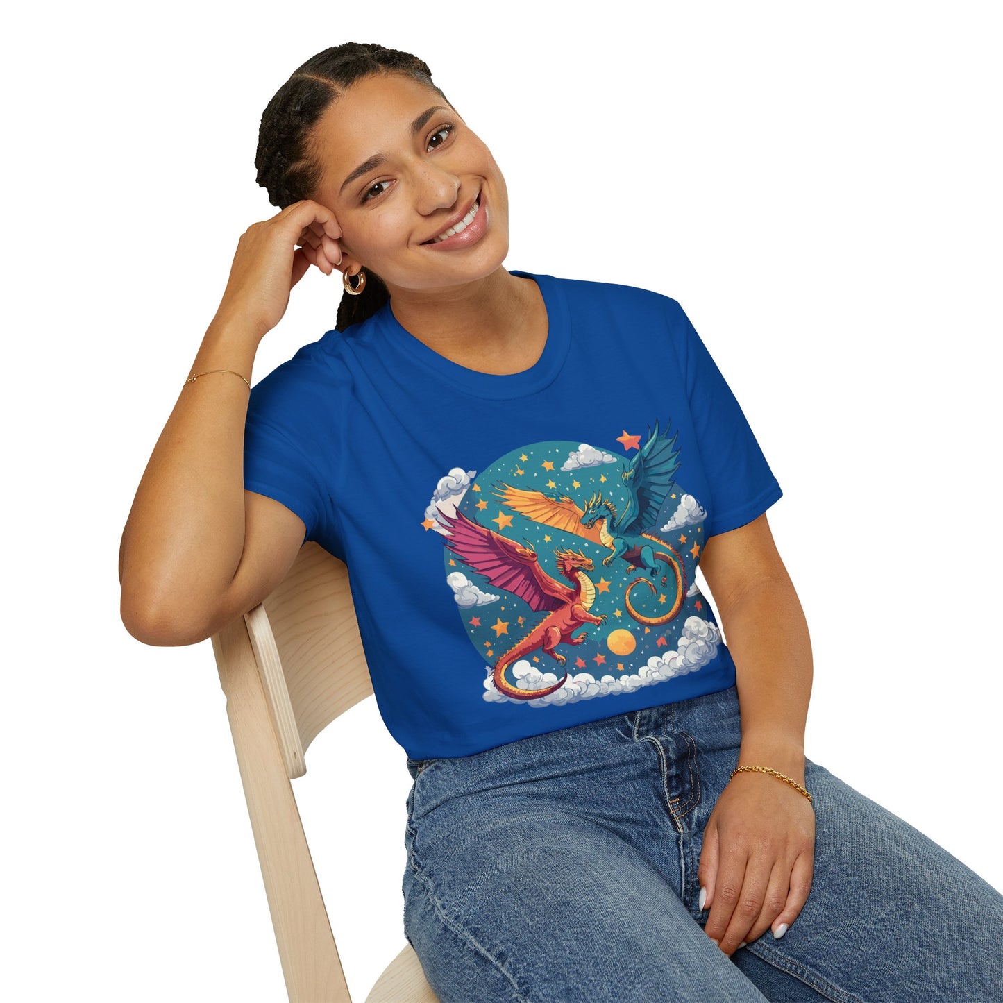 Dragon T Shirt, Dragon Shirt, Shirt with Animals, Animal Shirt