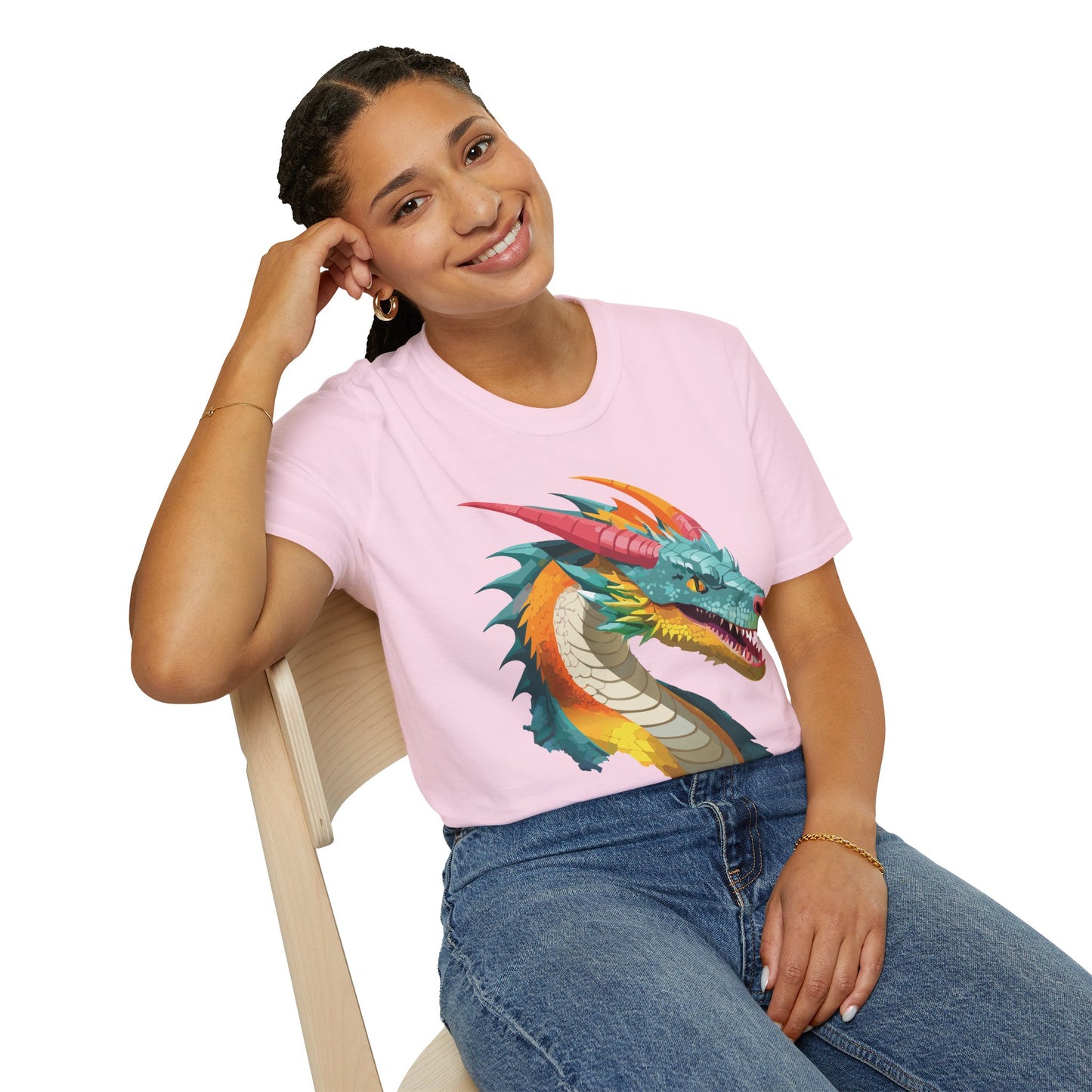 Dragon T Shirt, Dragon Shirt, Shirt with Animals, Animal Shirt