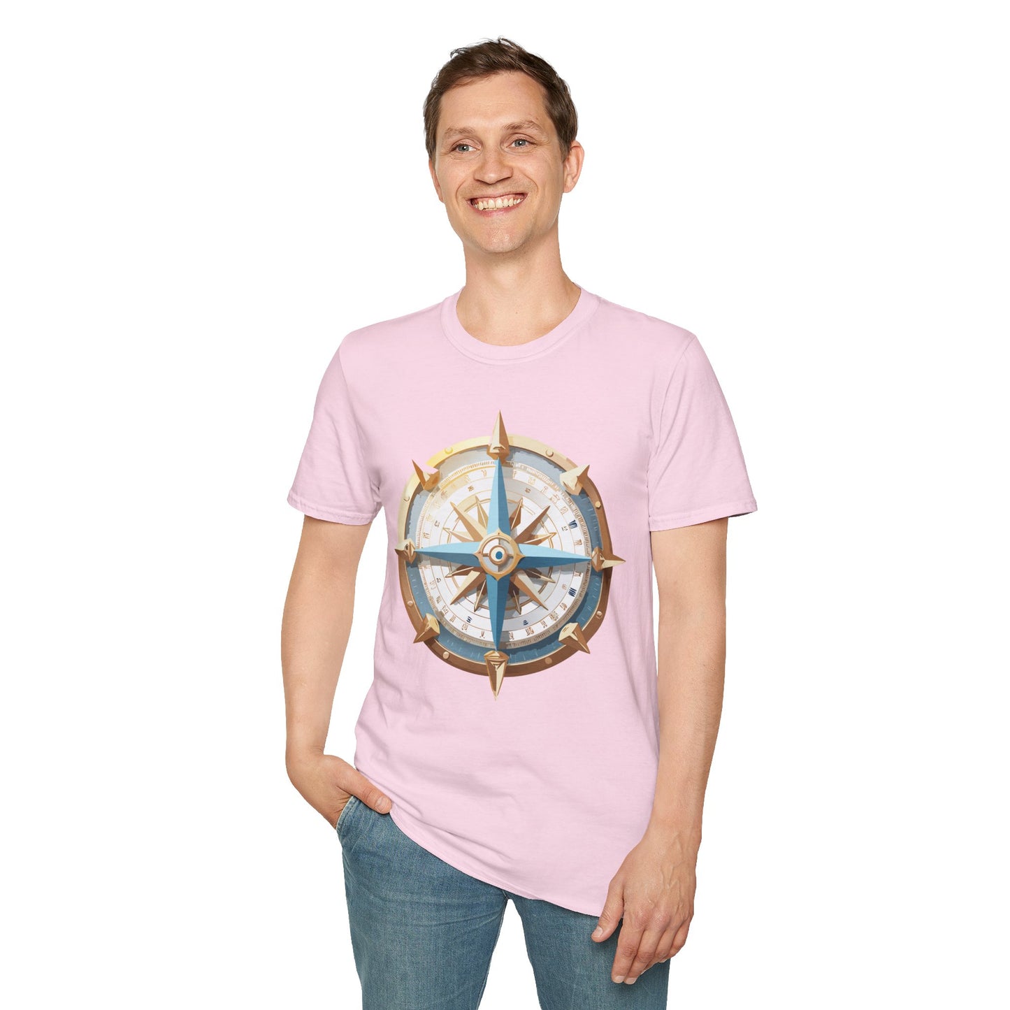 Compass T Shirt, Compass Shirt, Shirt with Compass, Navigator Shirt