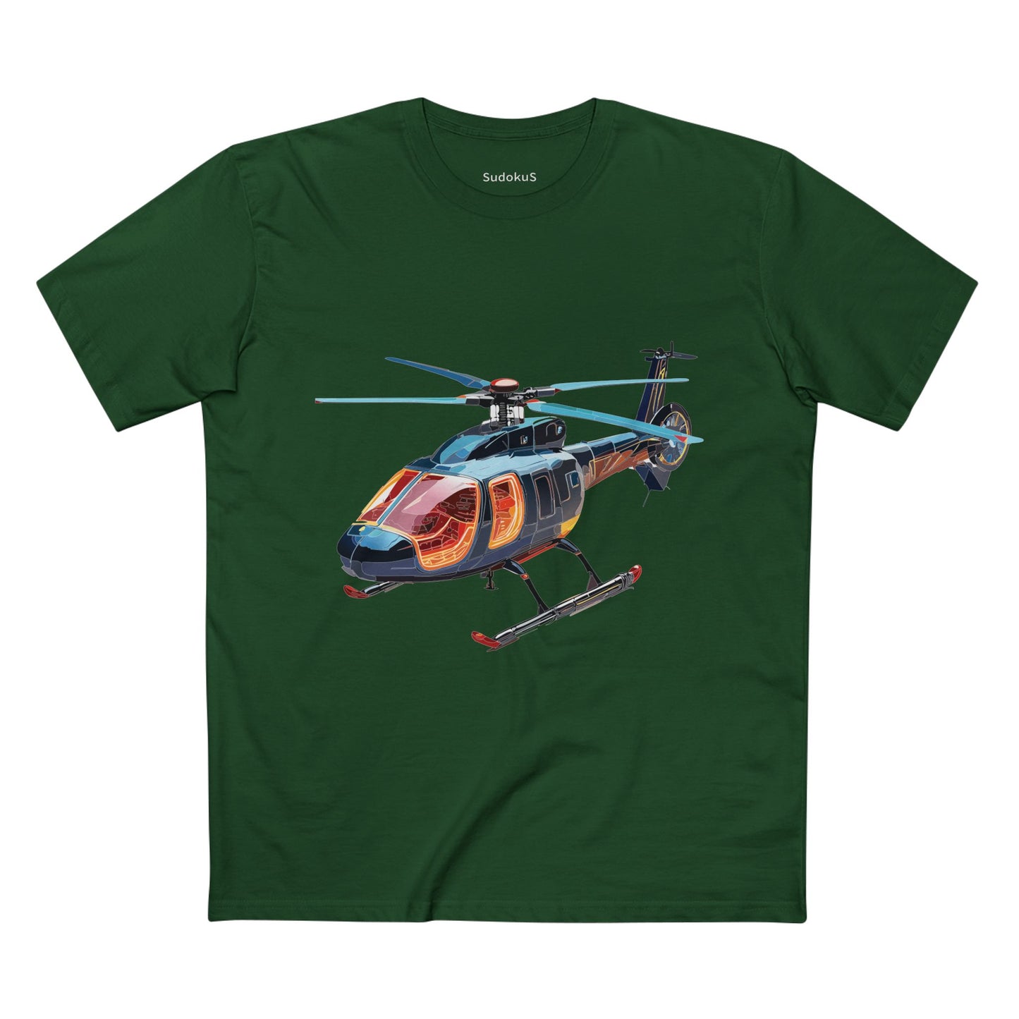 Helicopter Shirt, Chopper Shirt - SudokuS