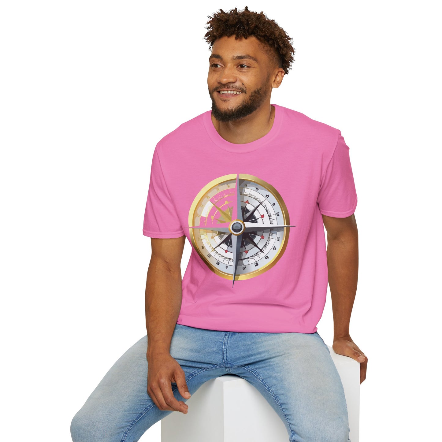 Compass T Shirt, Compass Shirt, Shirt with Compass, Navigator Shirt