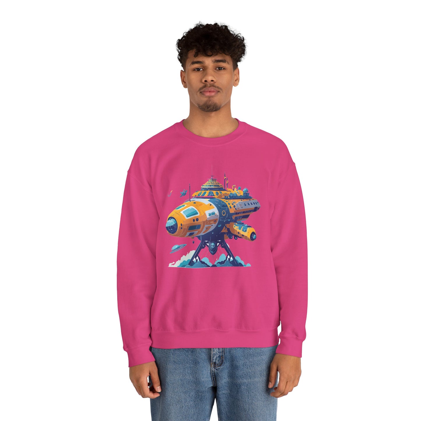Space Shuttle Sweatshirt, Cosmic Sweatshirt, Astronaut Sweatshirt, Space Cosmic Sweatshirt