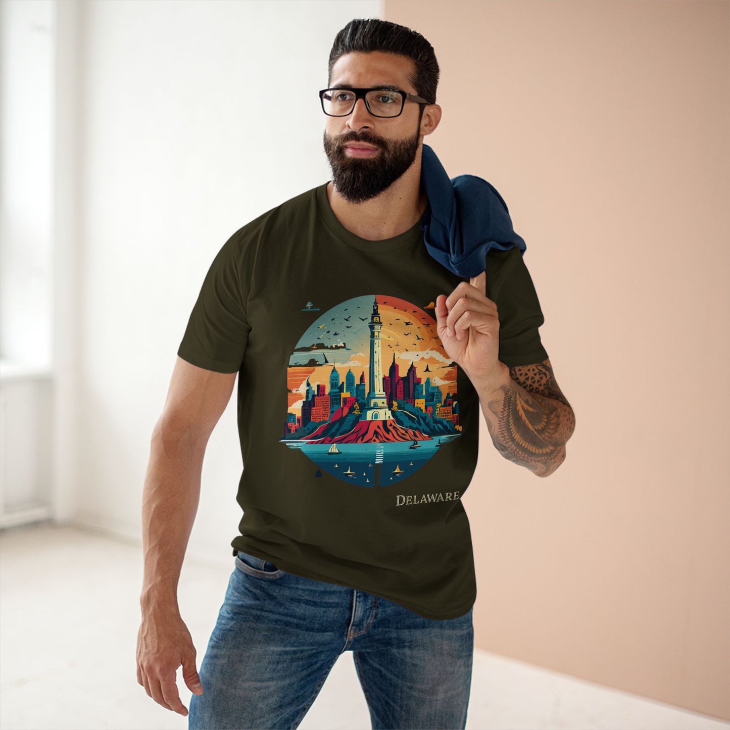 US State Shirts, Delaware Shirt