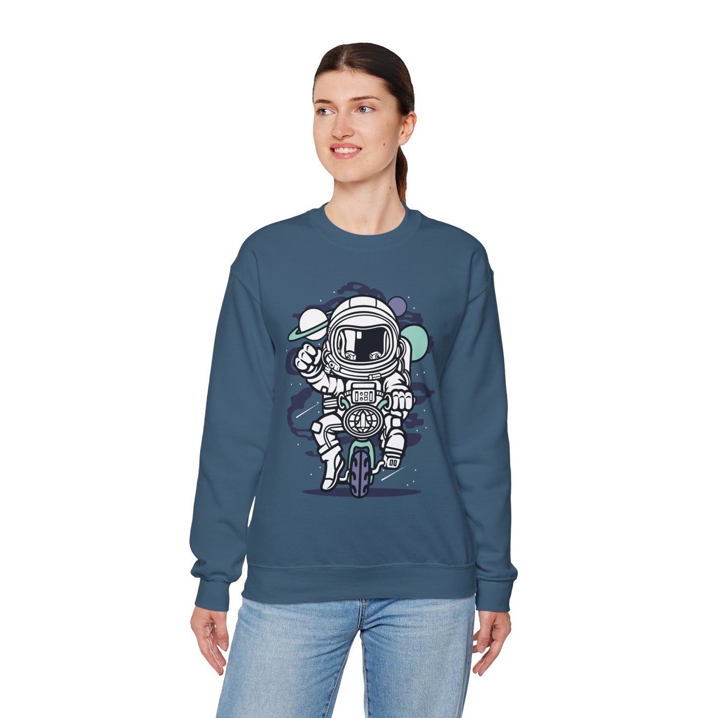 Space Shuttle Sweatshirt, Cosmic Sweatshirt, Astronaut Sweatshirt, Space Cosmic Sweatshirt