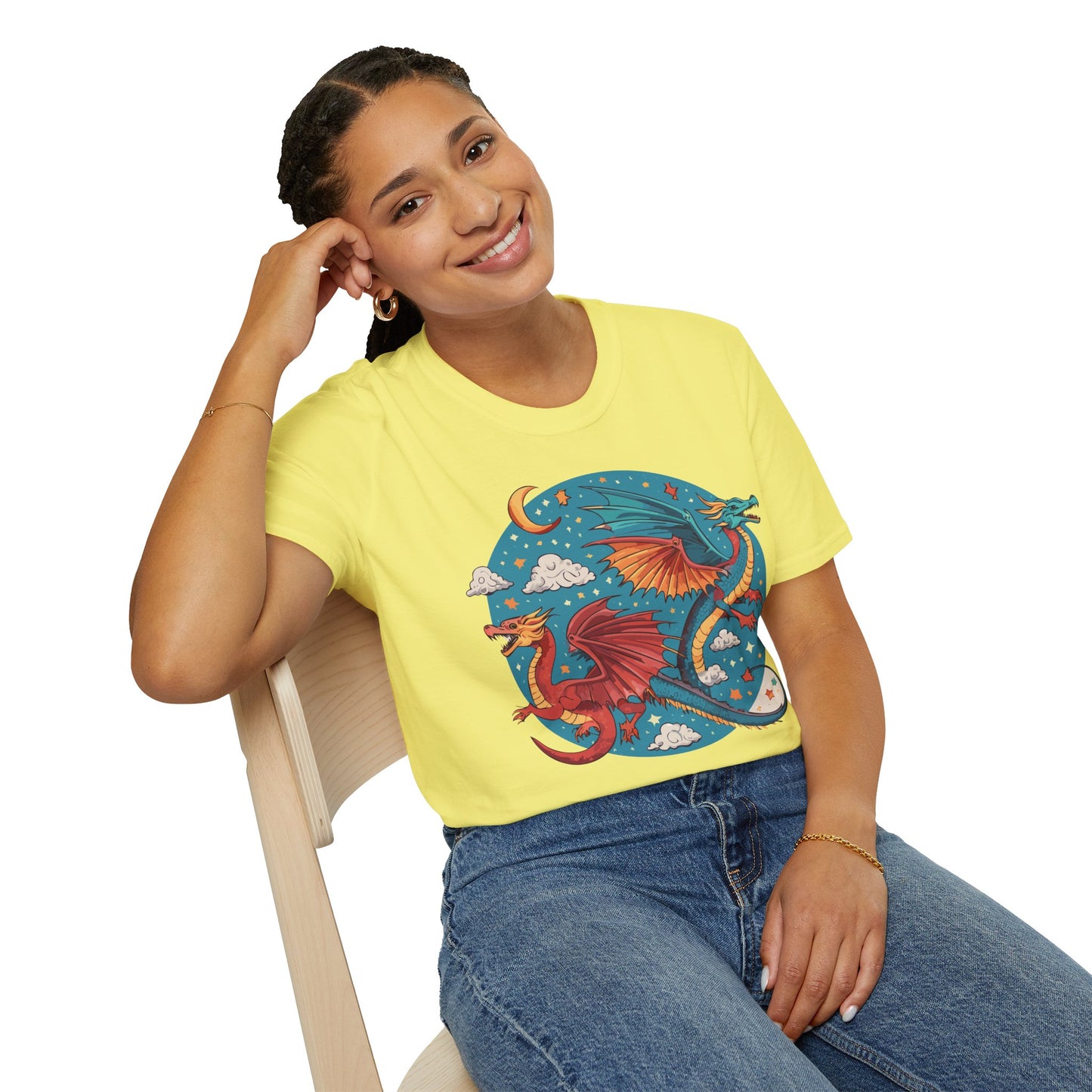 Dragon T Shirt, Dragon Shirt, Shirt with Animals, Animal Shirt