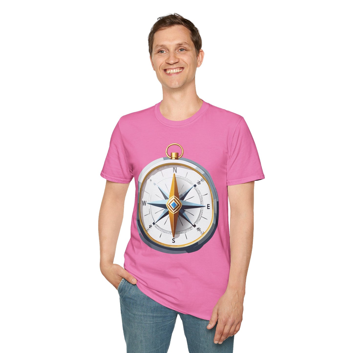 Compass T Shirt, Compass Shirt, Shirt with Compass, Navigator Shirt