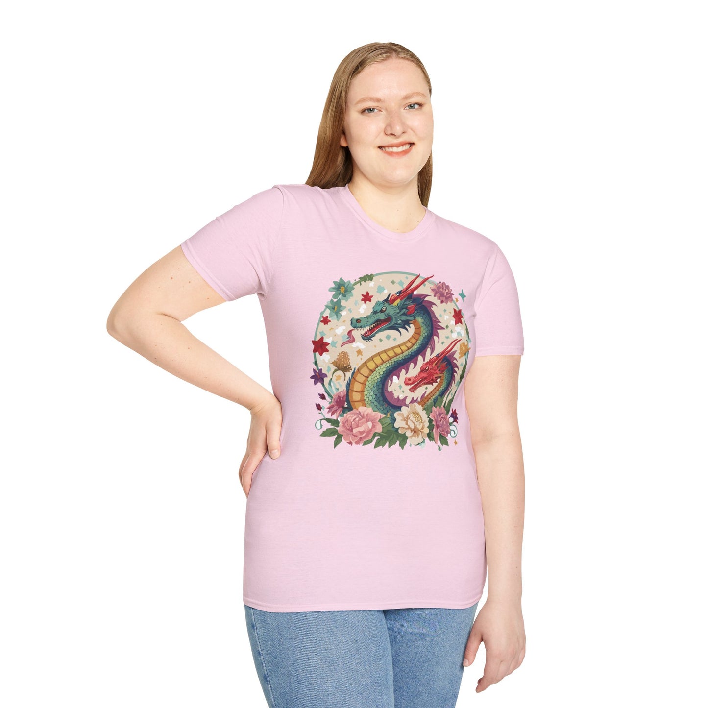 Dragon T Shirt, Dragon Shirt, Shirt with Animals, Animal Shirt