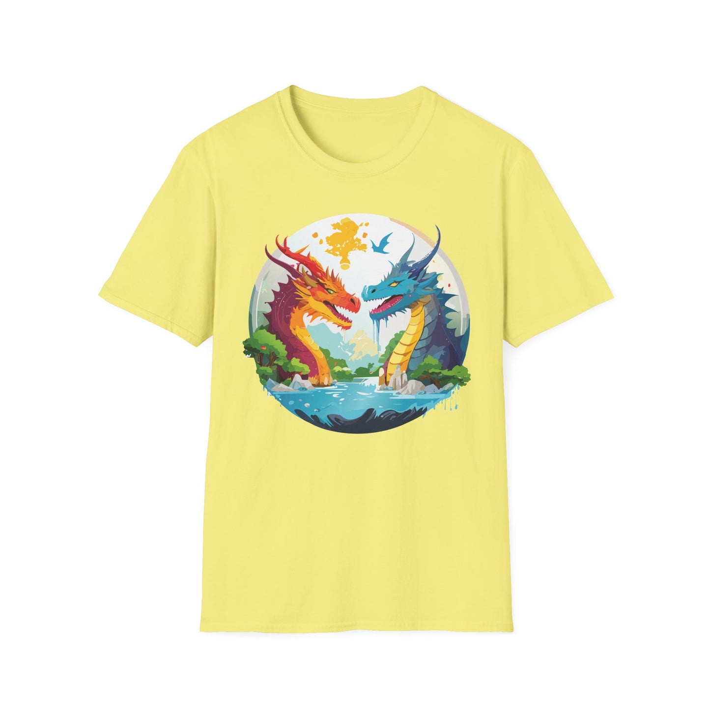 Dragon T Shirt, Dragon Shirt, Shirt with Animals, Animal Shirt