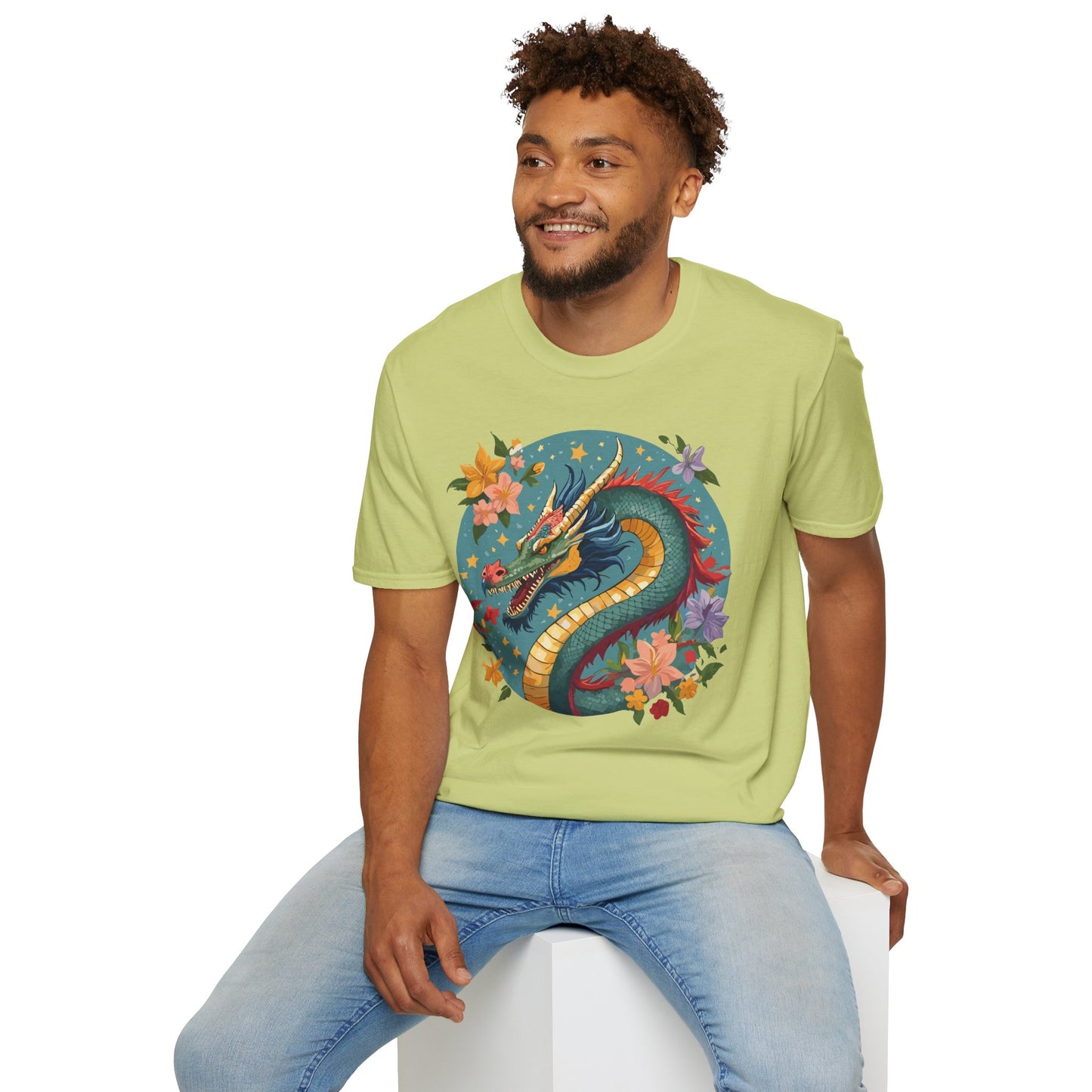 Dragon T Shirt, Dragon Shirt, Shirt with Animals, Animal Shirt