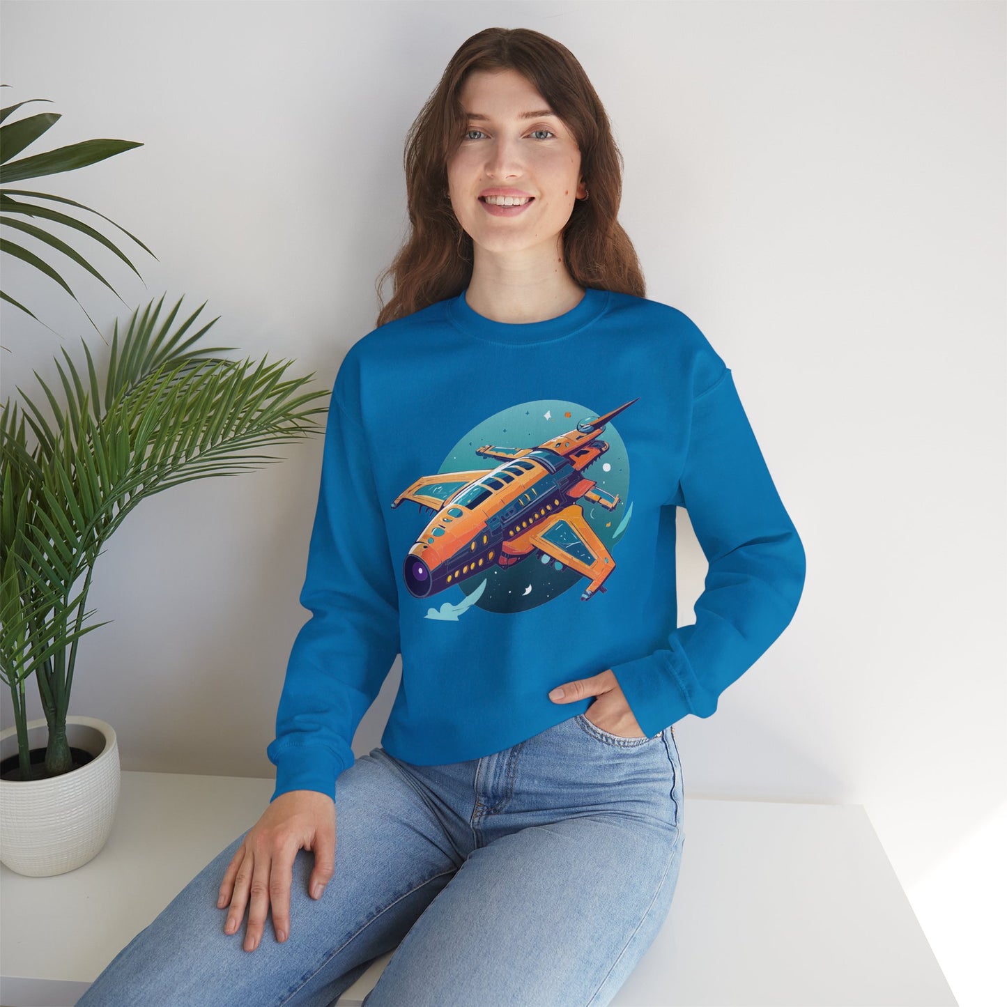 Space Shuttle Sweatshirt, Cosmic Sweatshirt, Astronaut Sweatshirt, Space Cosmic Sweatshirt