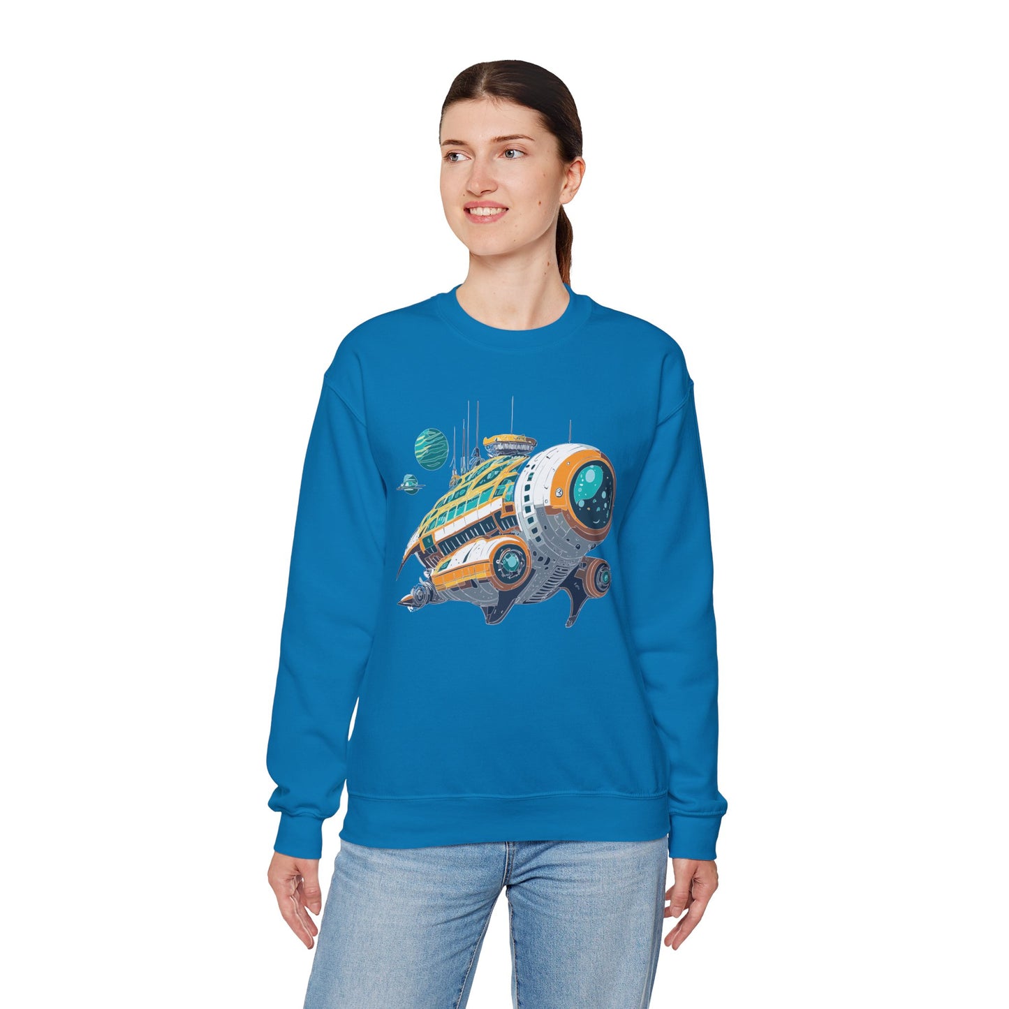 Space Shuttle Sweatshirt, Cosmic Sweatshirt, Astronaut Sweatshirt, Space Cosmic Sweatshirt