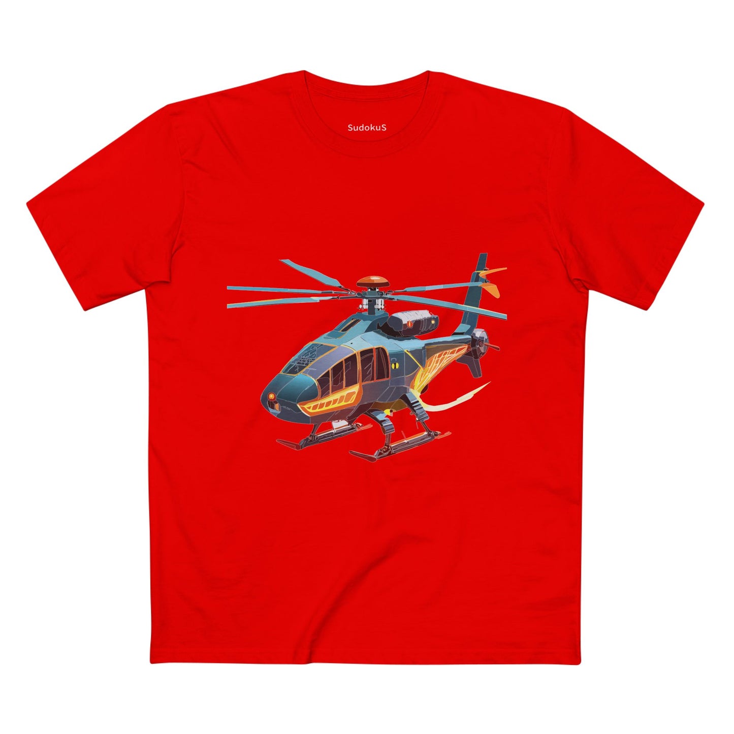 Helicopter Shirt, Chopper Shirt - SudokuS