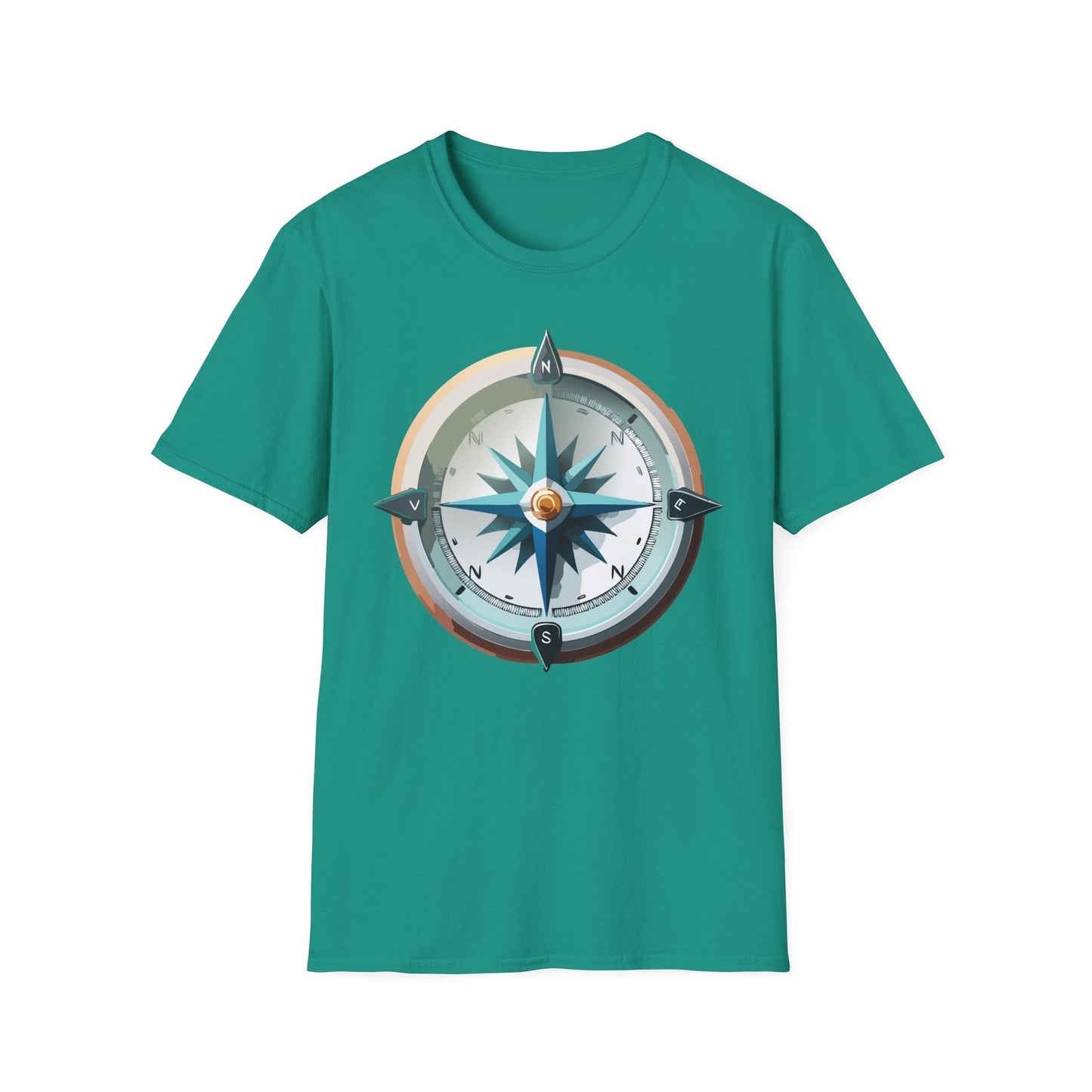 Compass T Shirt, Compass Shirt, Shirt with Compass, Navigator Shirt