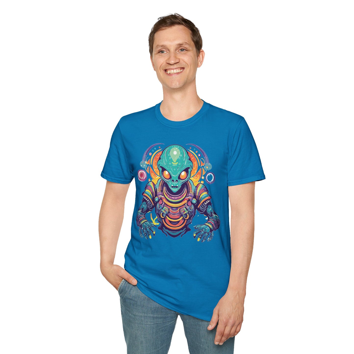 Alien T Shirt, Cosmos Shirt, Shirt with Aliens, Cosmo Shirts