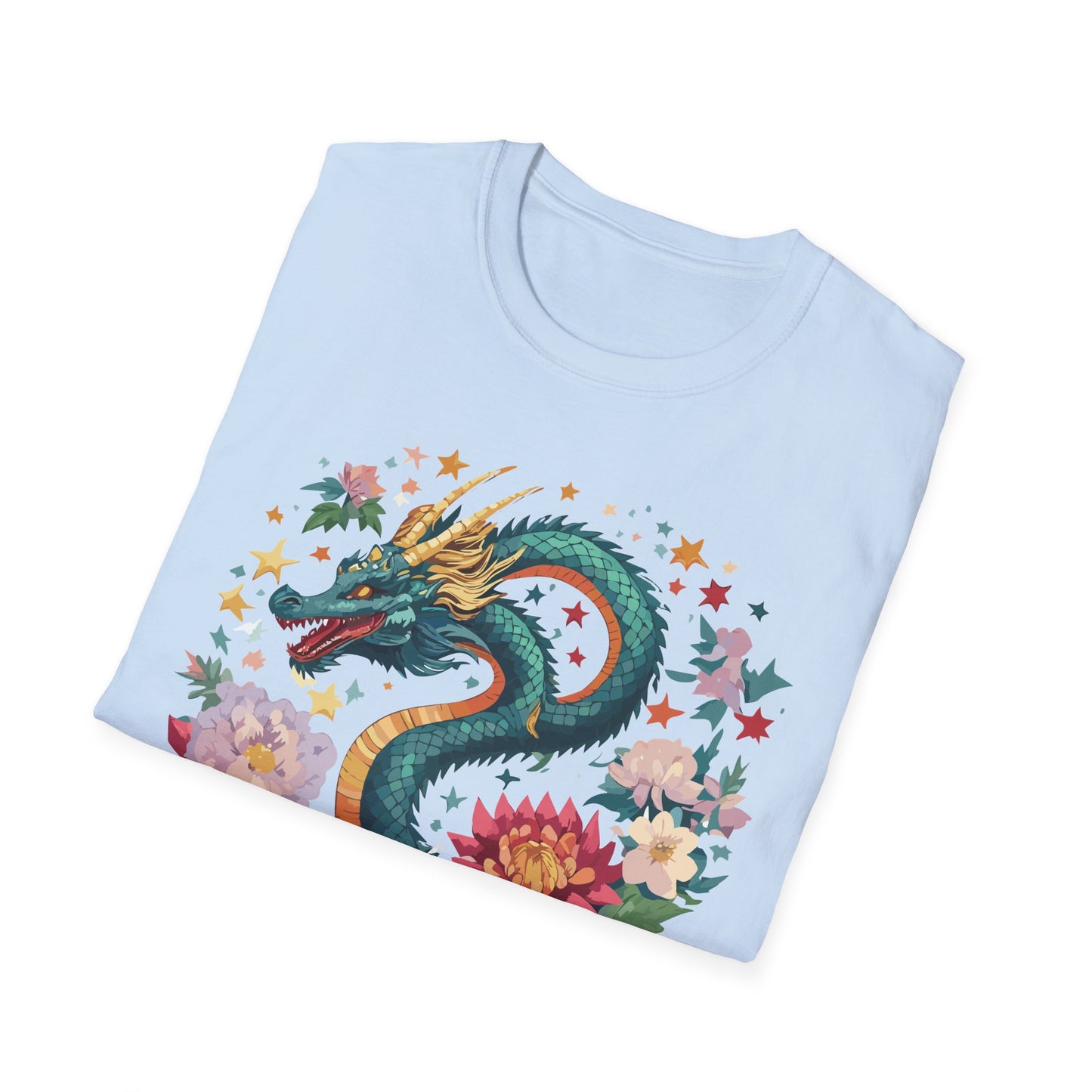 Dragon T Shirt, Dragon Shirt, Shirt with Animals, Animal Shirt